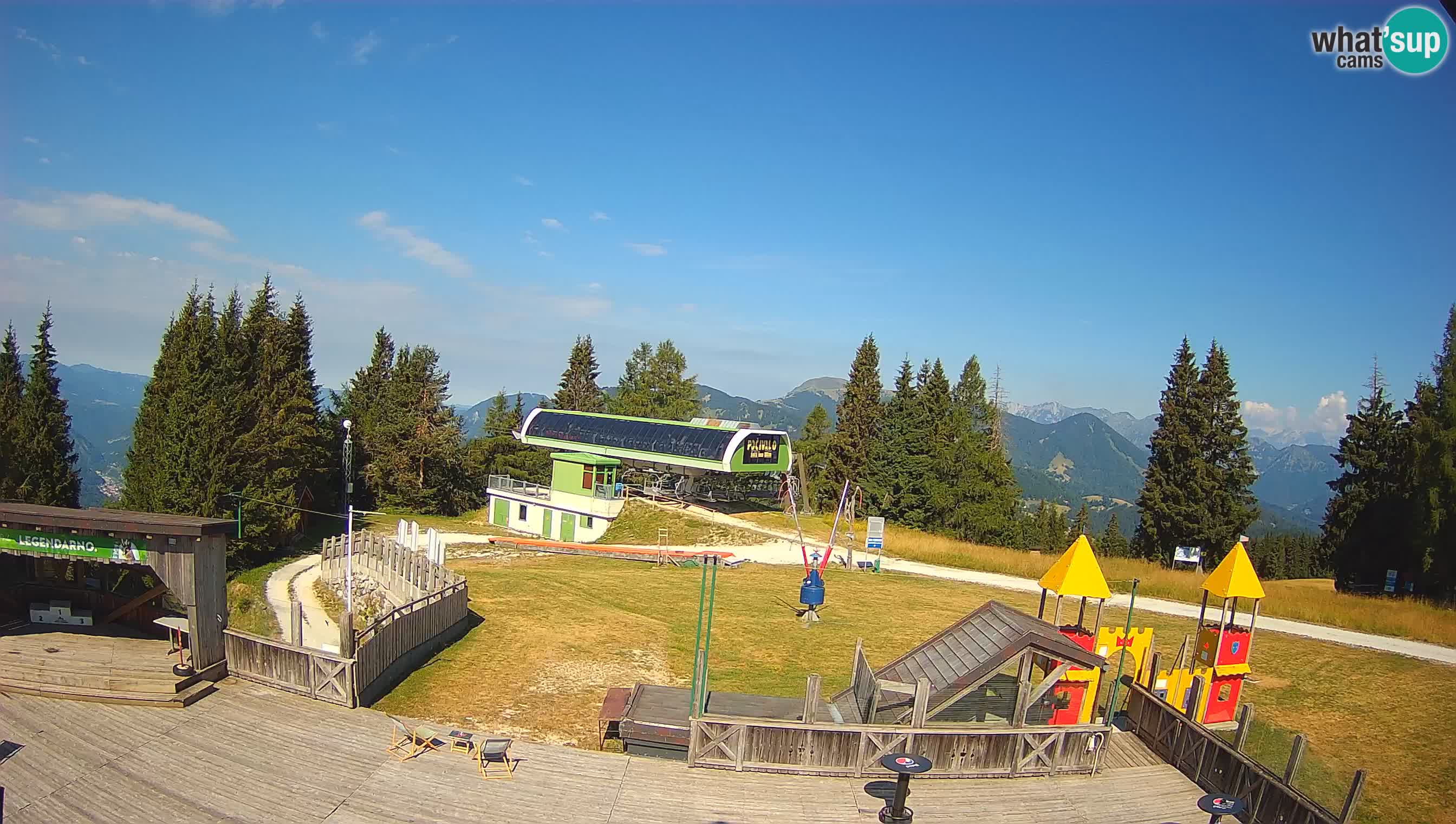 Web kamera Počivalo – Alpska Perla | Pogled uživo sa skijališta Cerkno
