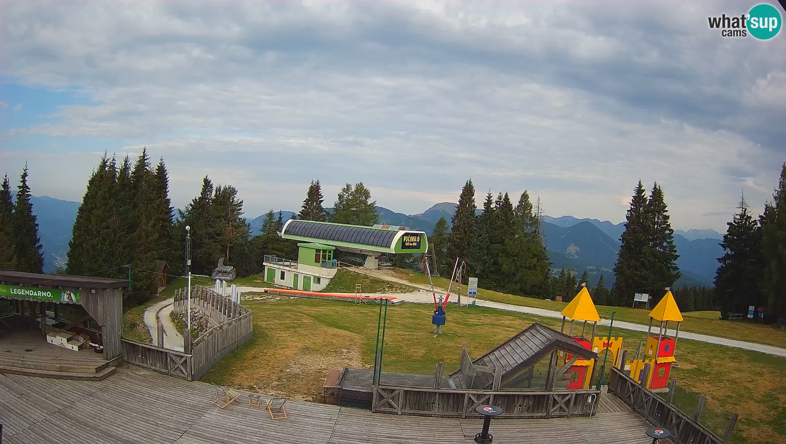 Webcam de la station de ski des Alpes slovènes à Cerkno Počivalo