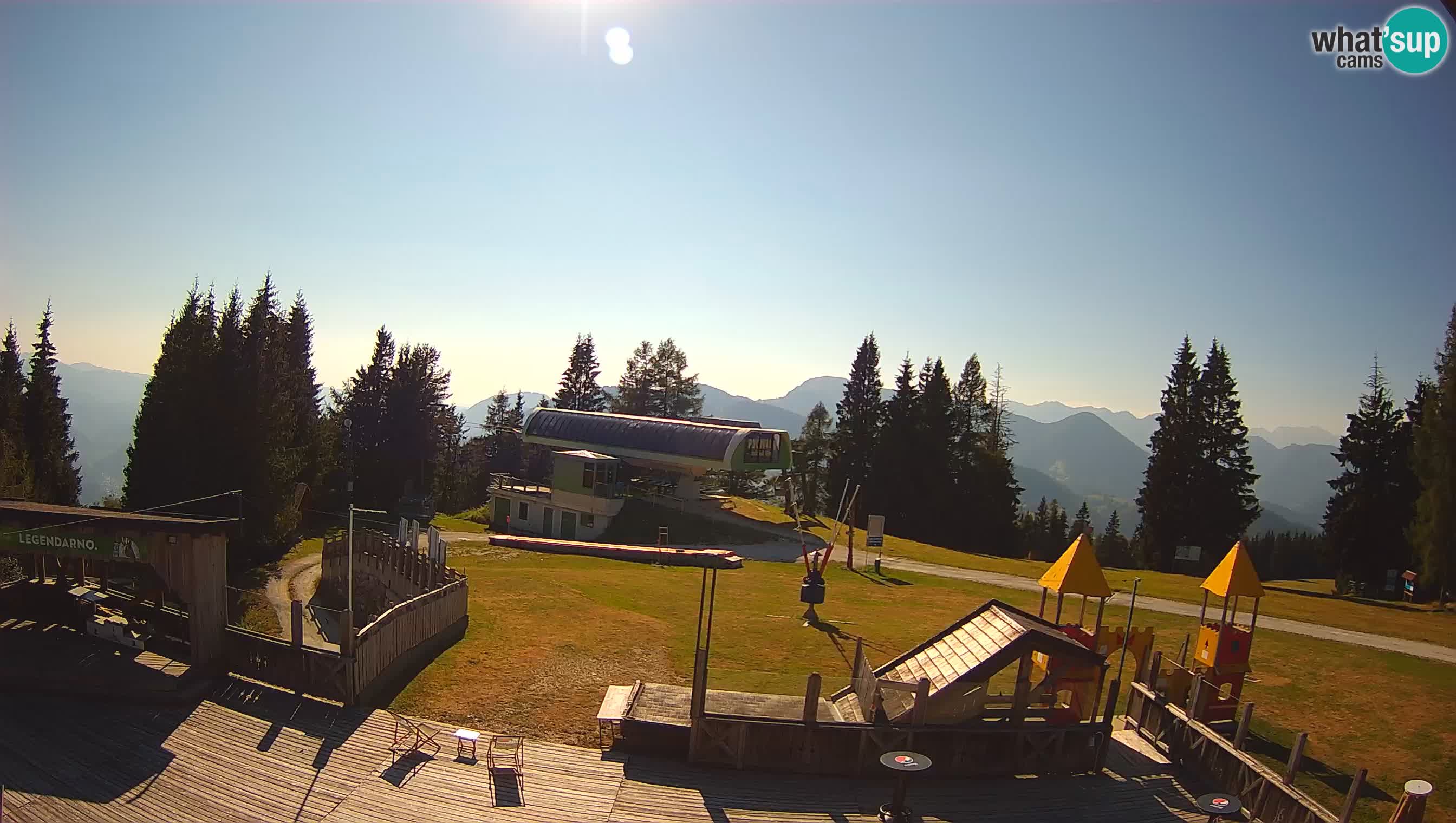 Webcam Počivalo – Alpska Perla | Vista live dalla stazione sciistica di Cerkno