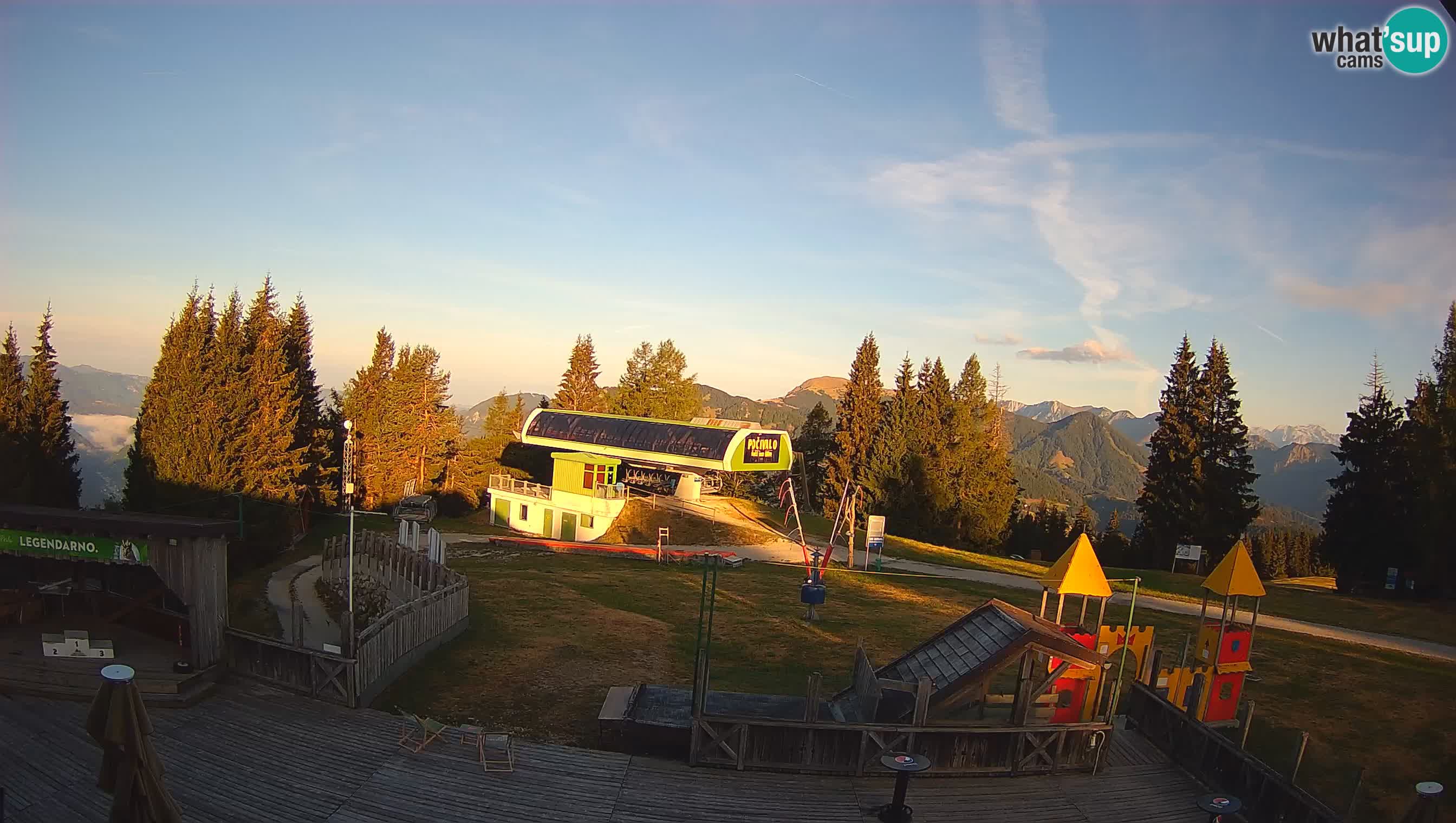 Web kamera Počivalo – Alpska Perla | Pogled uživo sa skijališta Cerkno