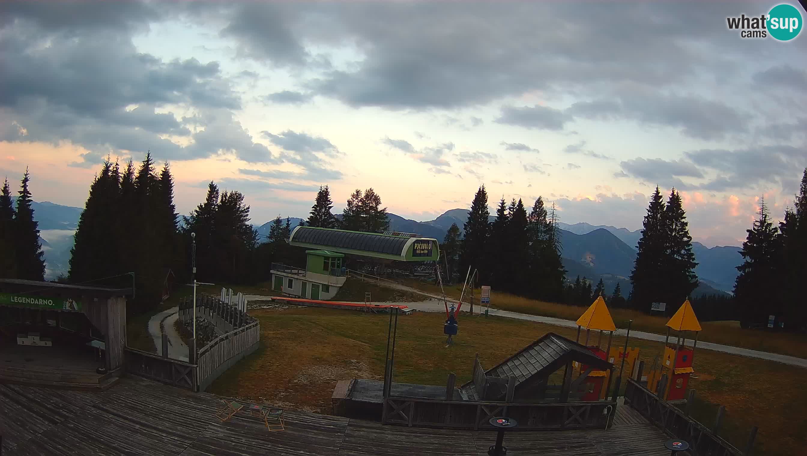 Webcam Počivalo – Alpska Perla | Vista live dalla stazione sciistica di Cerkno