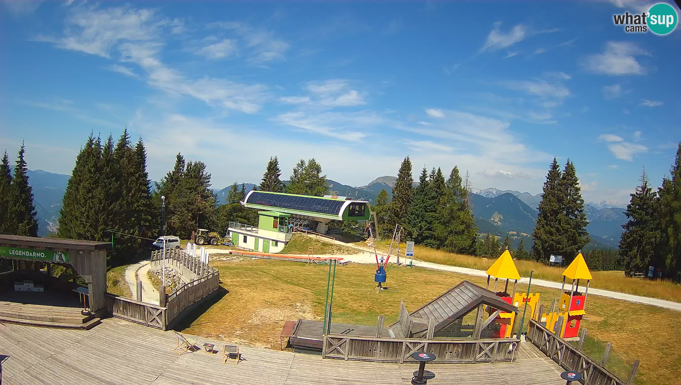 Webcam de la station de ski des Alpes slovènes à Cerkno Počivalo