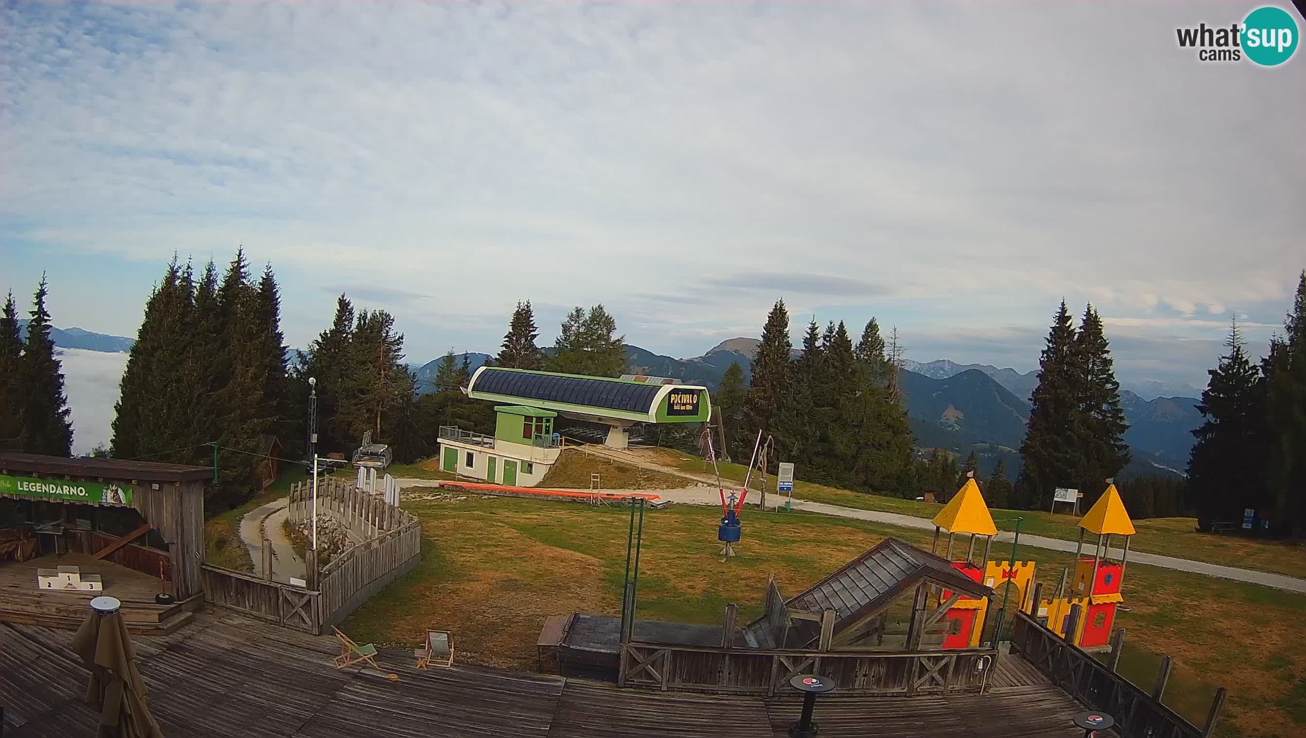 Webcam de la station de ski des Alpes slovènes à Cerkno Počivalo