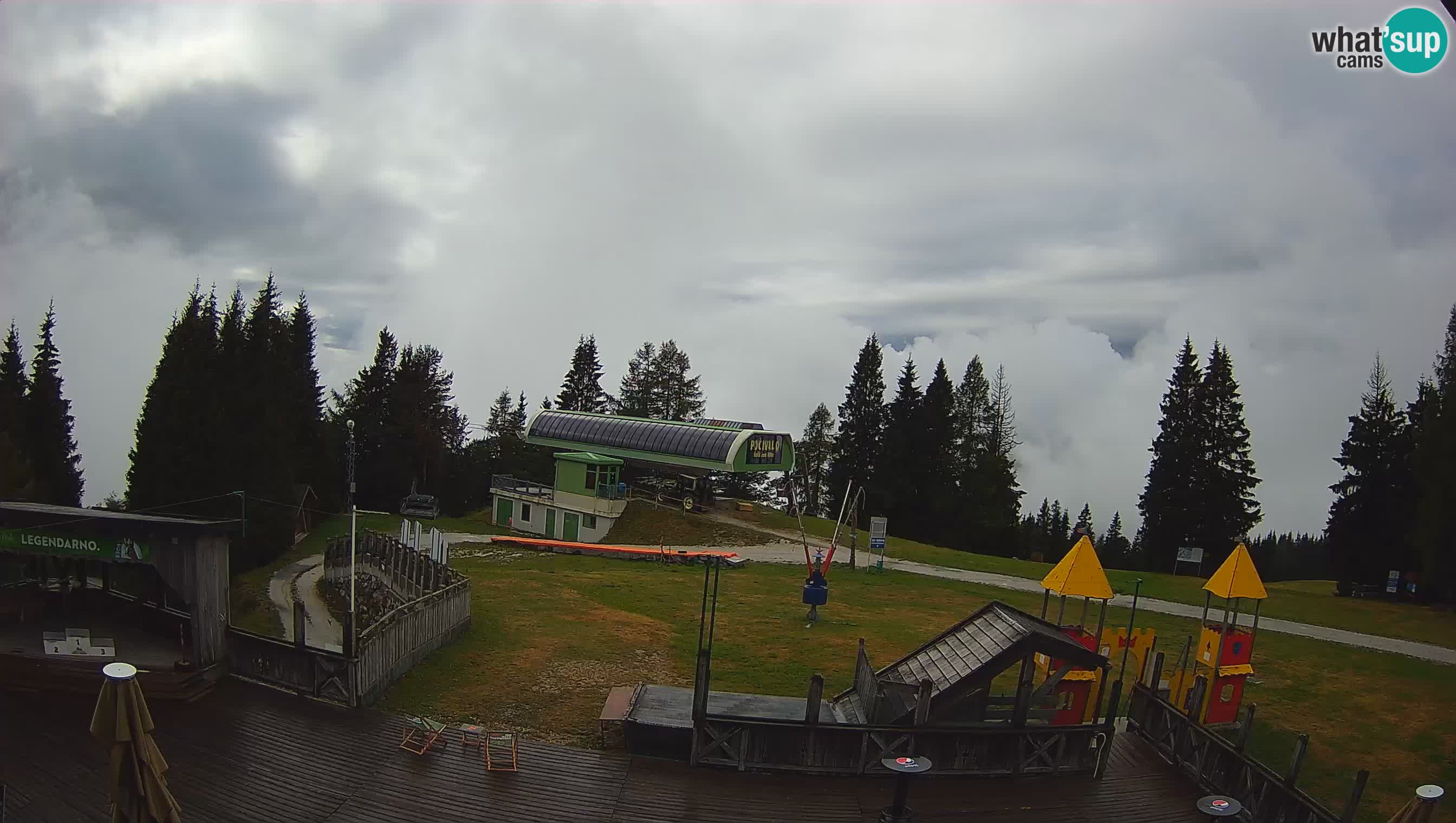 Webcam Počivalo – Alpska Perla | Vista live dalla stazione sciistica di Cerkno
