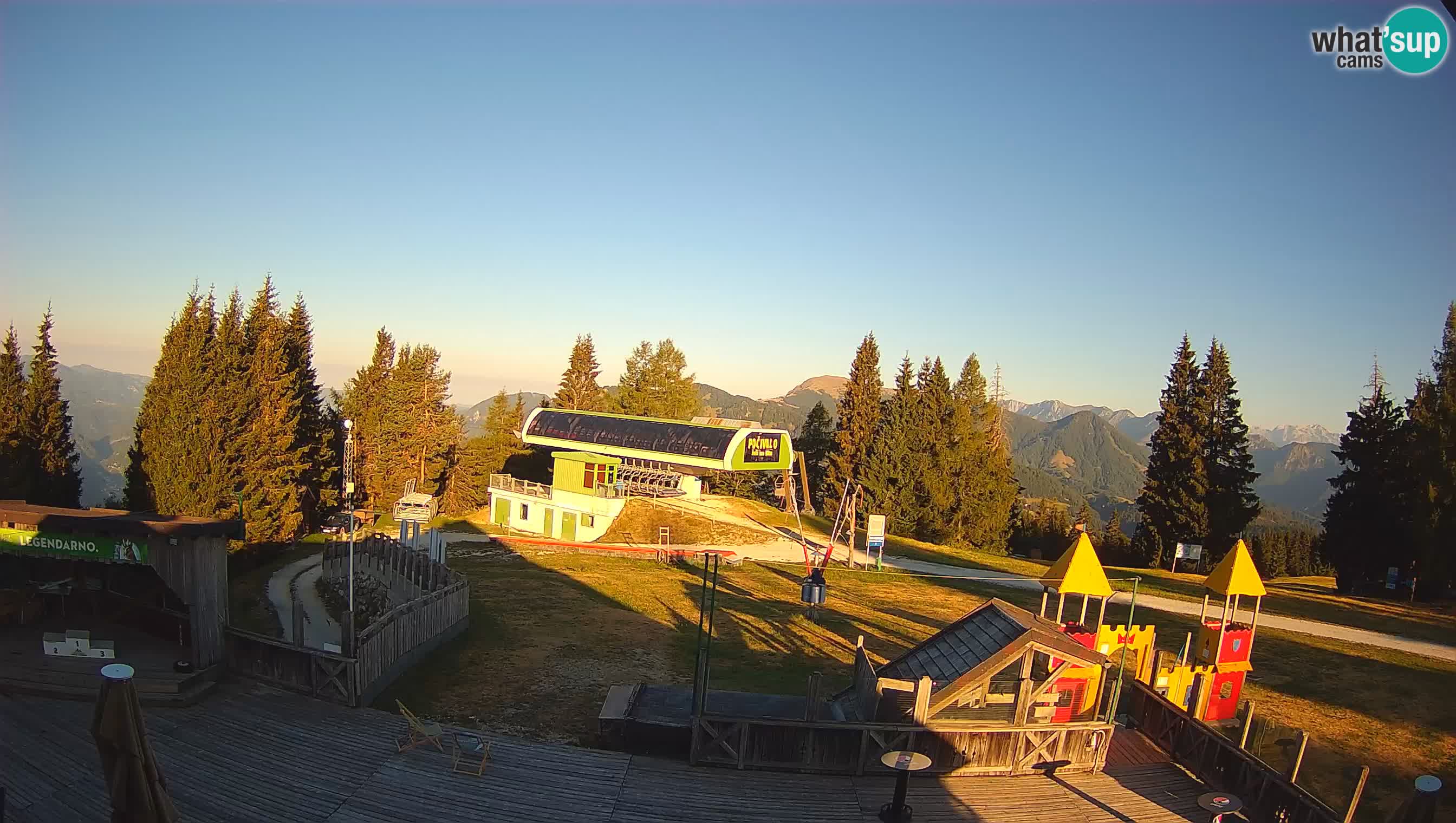 Webcam Počivalo – Alpska Perla | Vista live dalla stazione sciistica di Cerkno