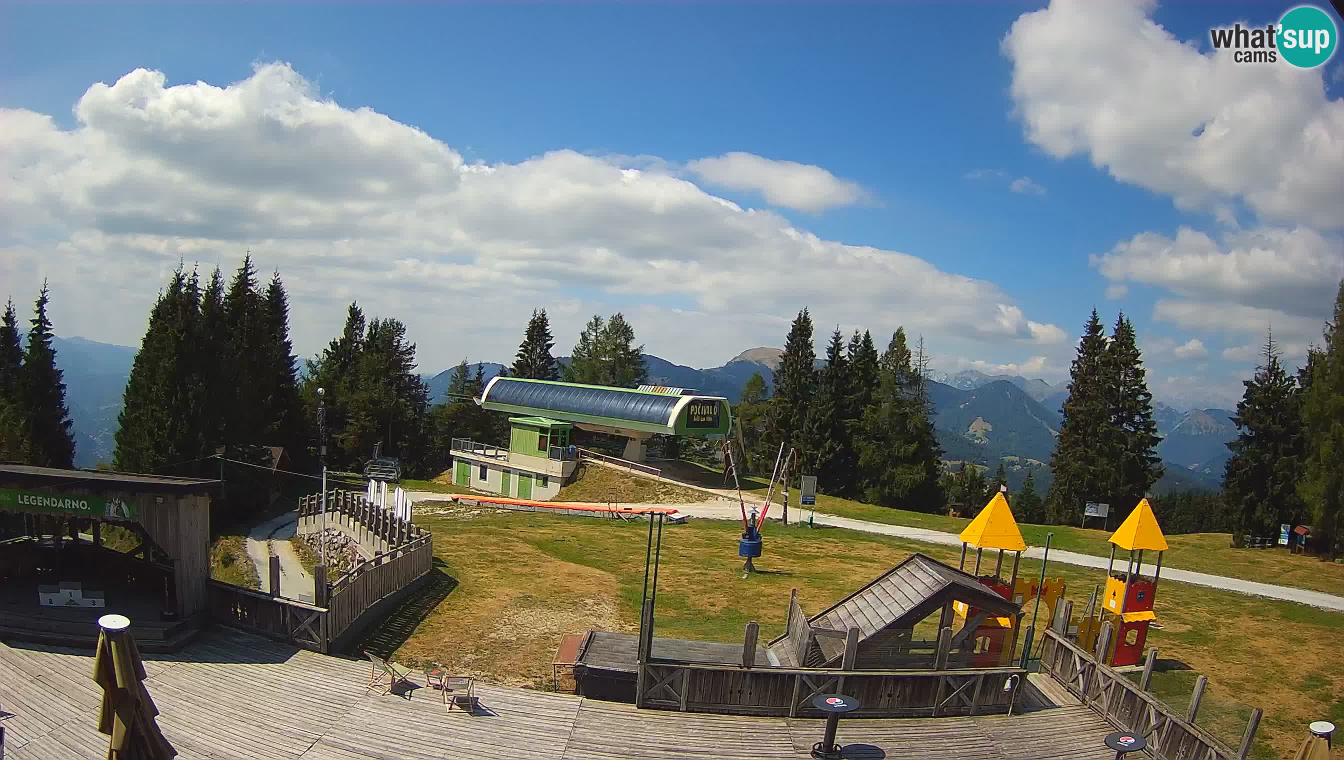 Webcam de la station de ski des Alpes slovènes à Cerkno Počivalo