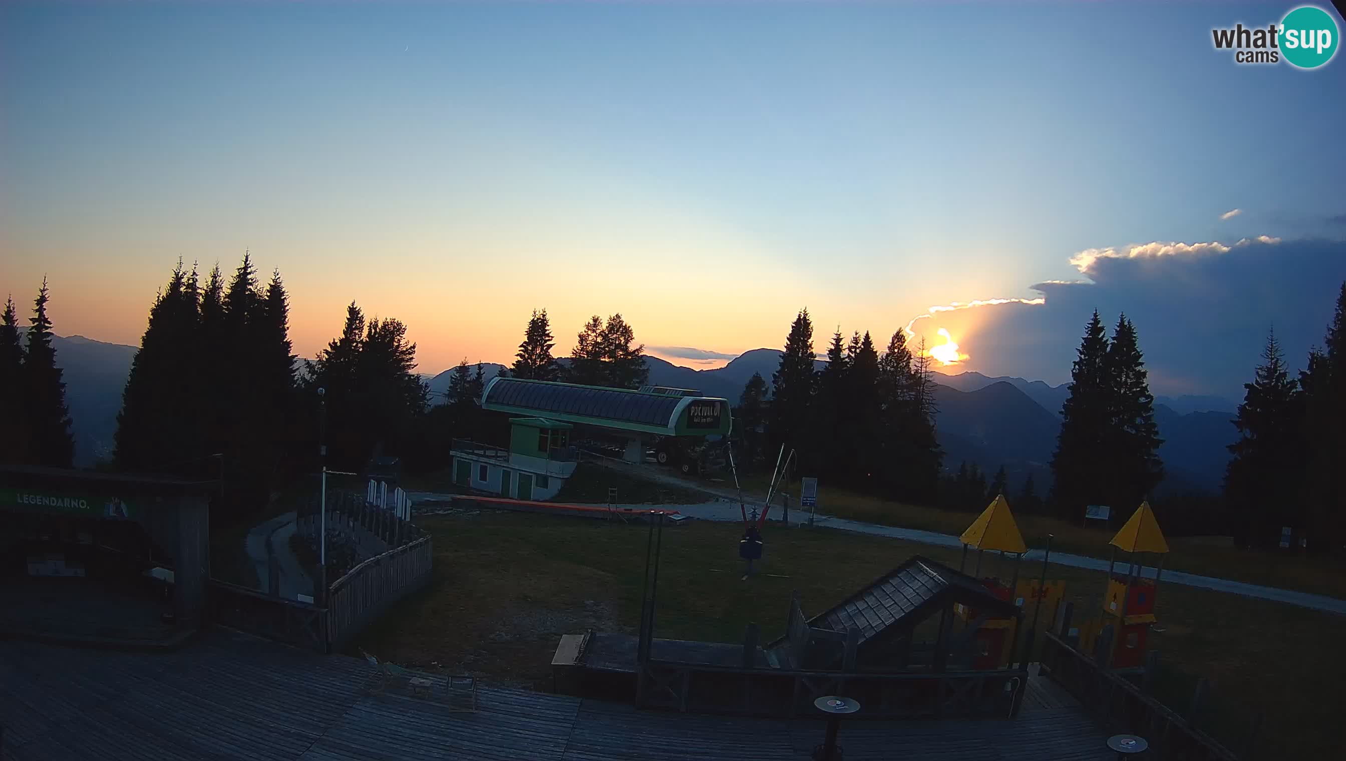 Cámara web Počivalo – Alpska Perla | Vista en vivo desde la estación de esquí Cerkno