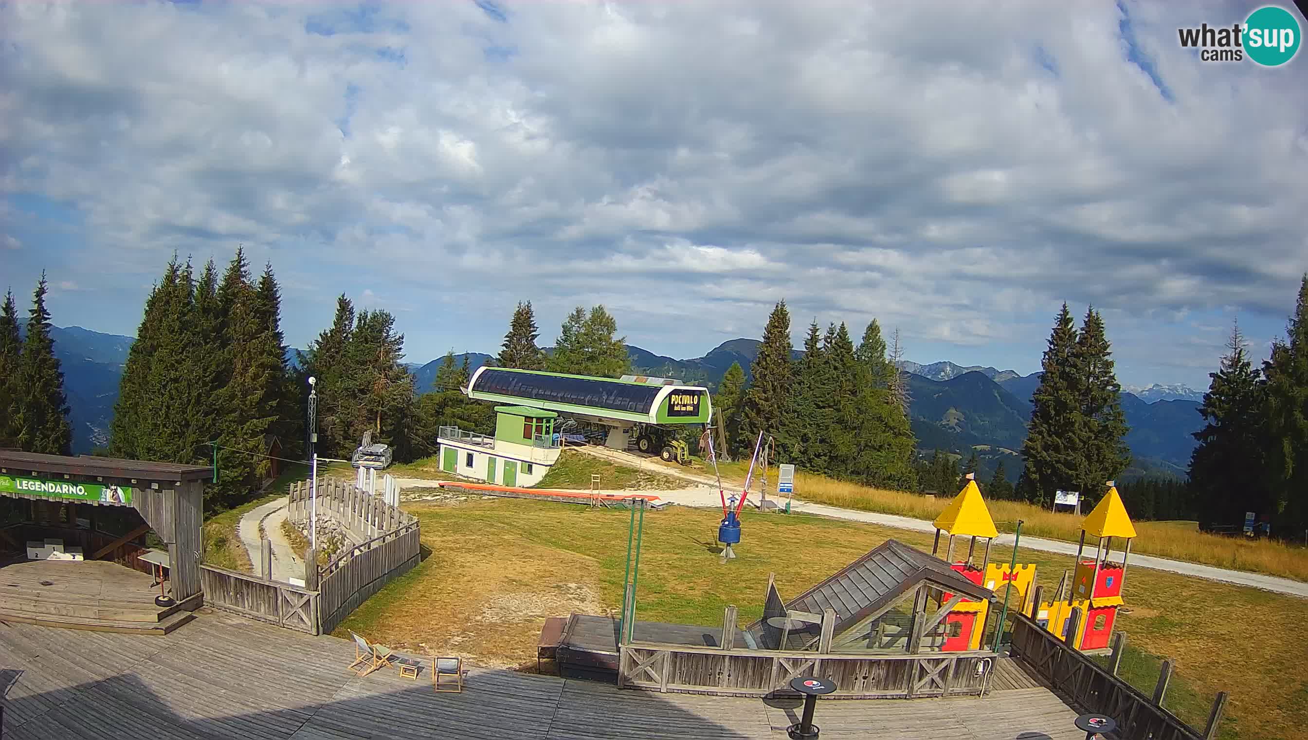 Cámara web Počivalo – Alpska Perla | Vista en vivo desde la estación de esquí Cerkno