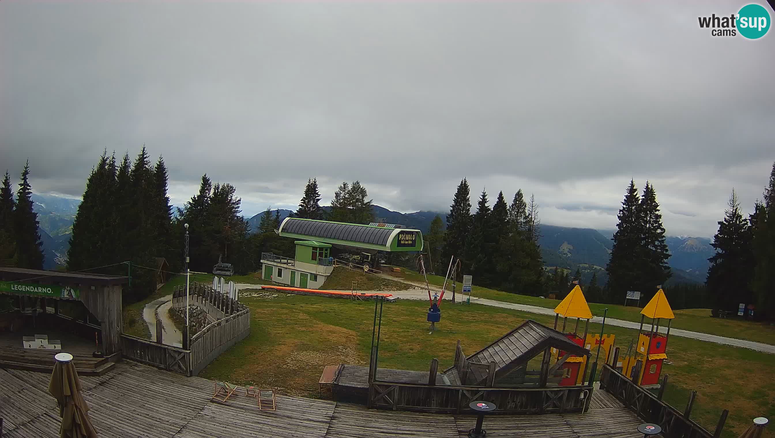 Cámara web Počivalo – Alpska Perla | Vista en vivo desde la estación de esquí Cerkno