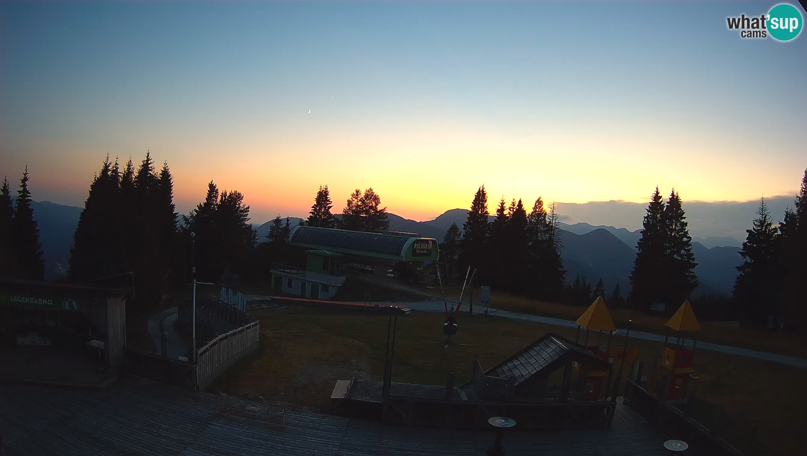 Web kamera Počivalo – Alpska Perla | Pogled uživo sa skijališta Cerkno