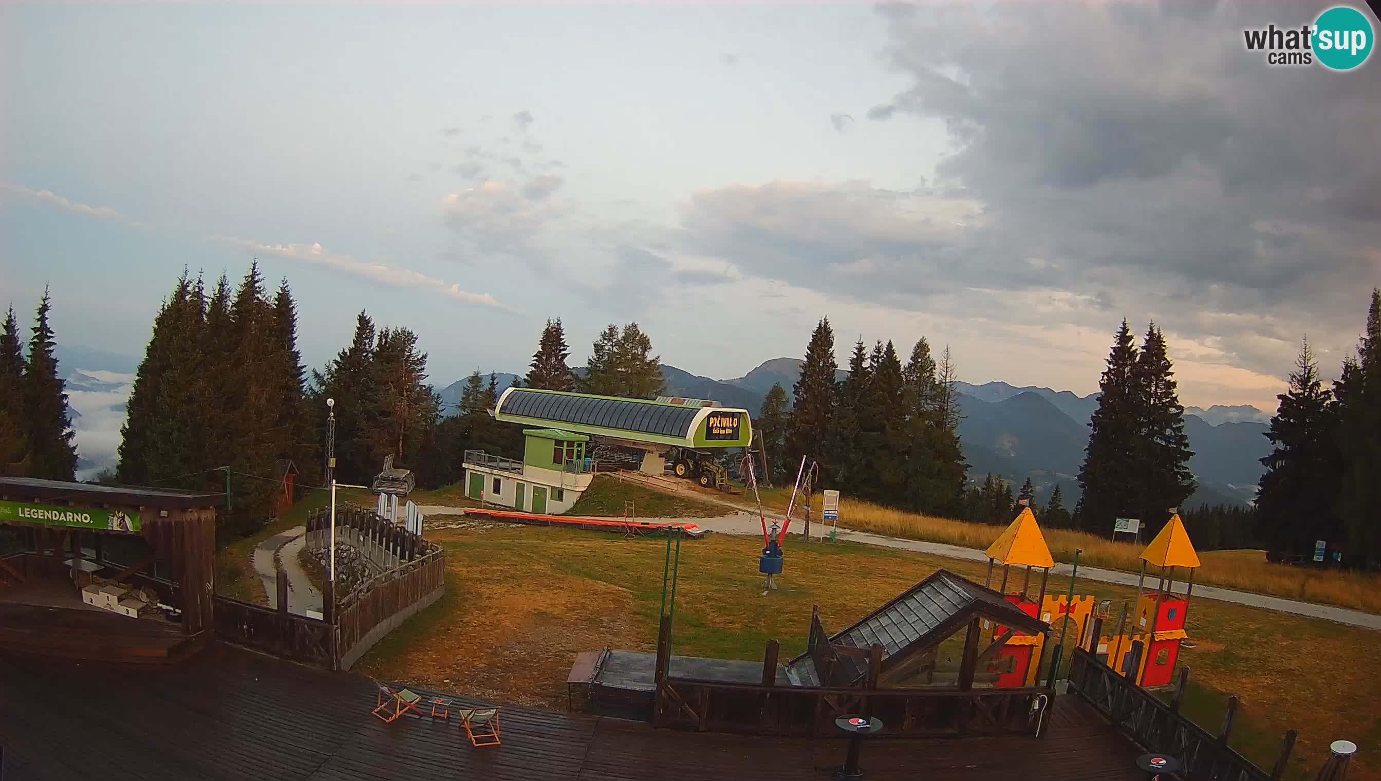 Web kamera Počivalo – Alpska Perla | Pogled uživo sa skijališta Cerkno