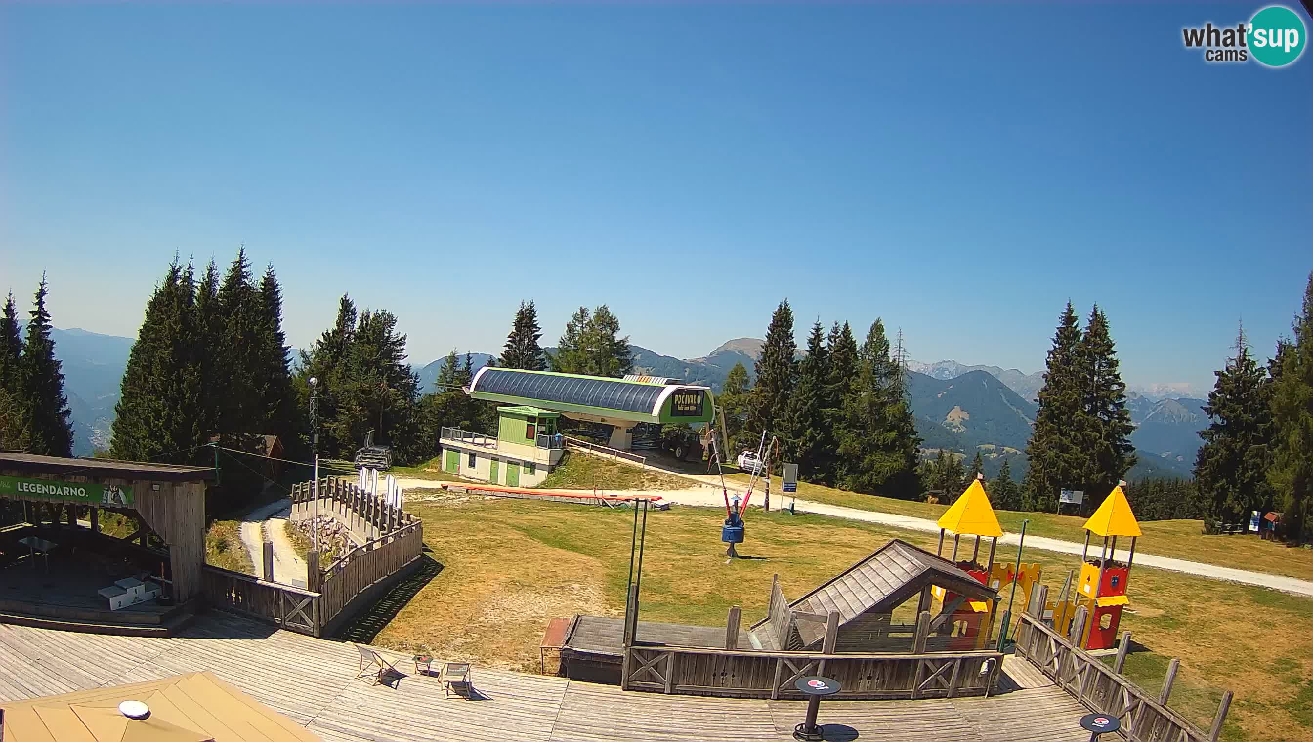 Cámara web Počivalo – Alpska Perla | Vista en vivo desde la estación de esquí Cerkno