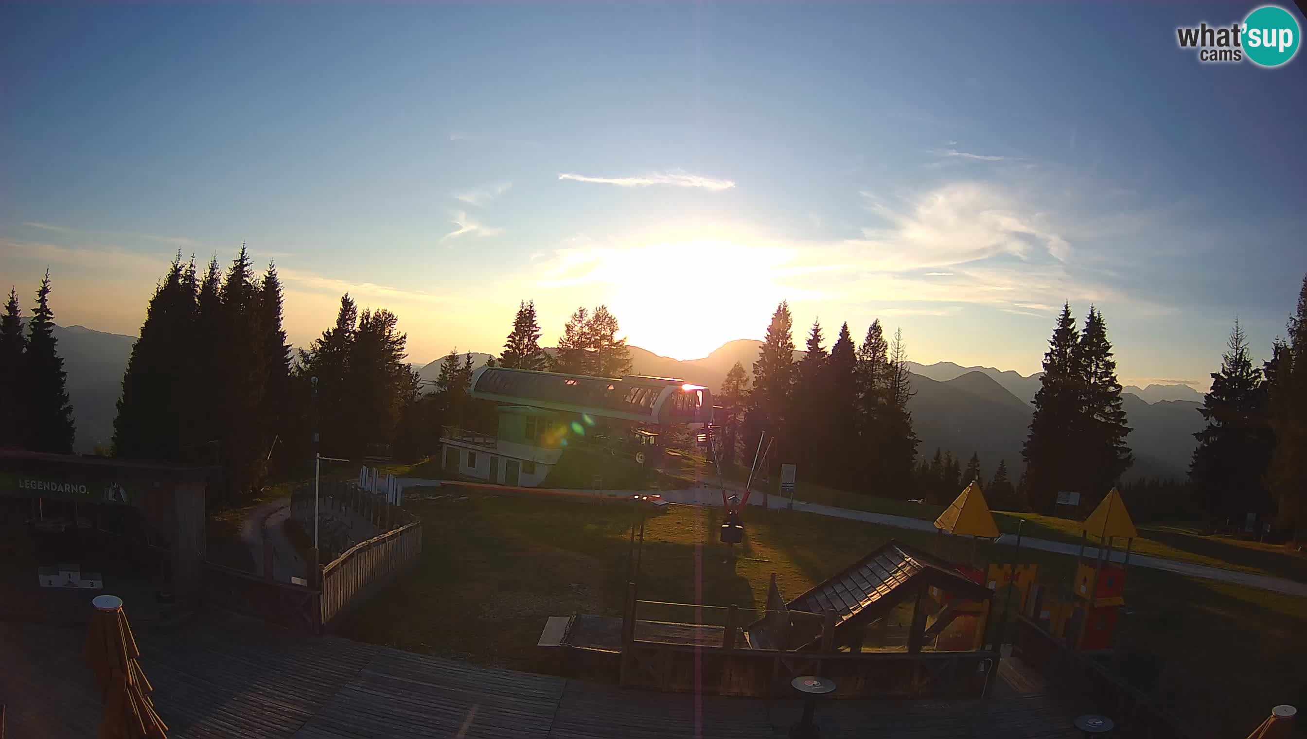 Webcam Počivalo – Alpska Perla | Vista live dalla stazione sciistica di Cerkno