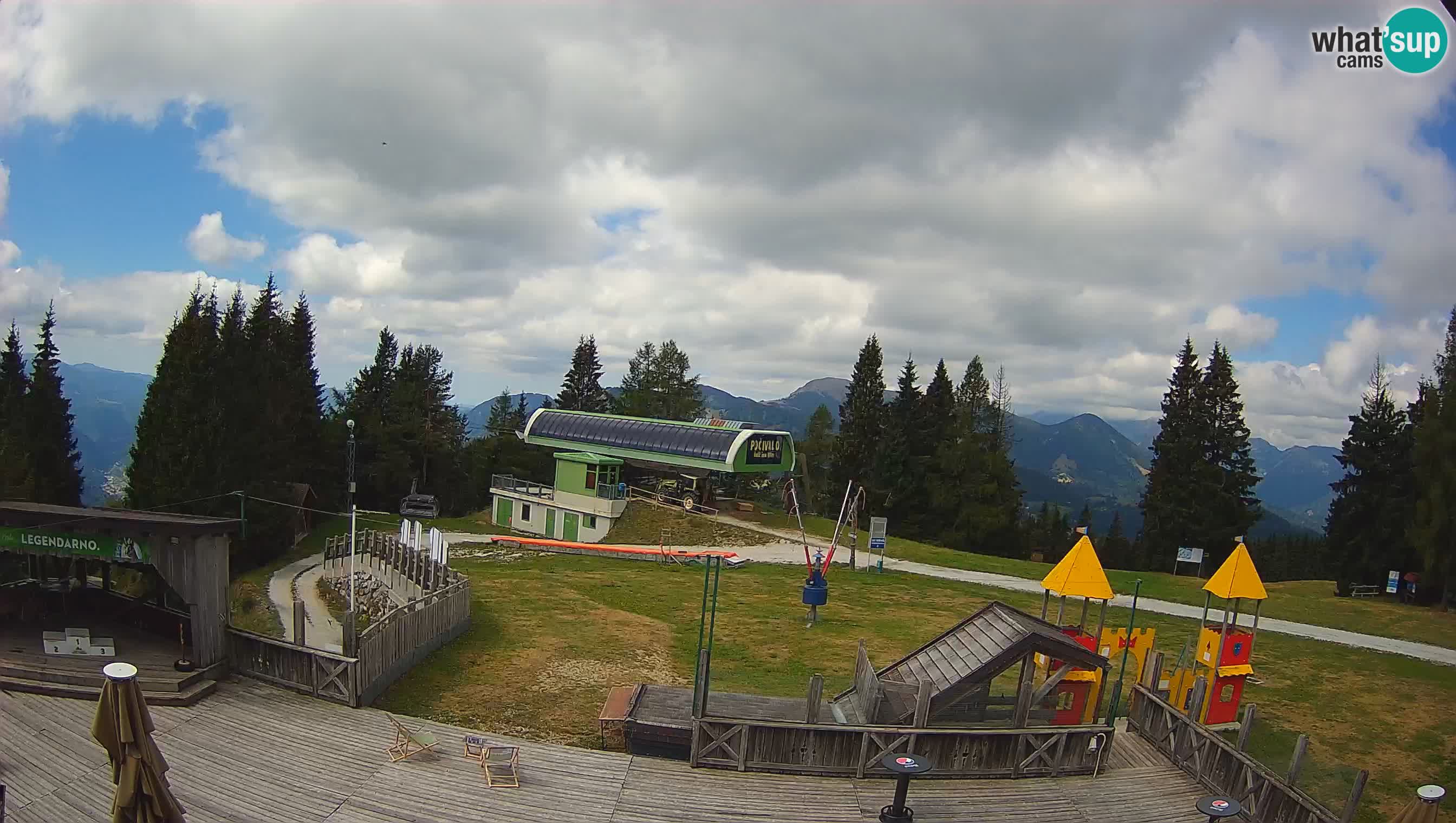 Webcam Počivalo – Alpska Perla | Vista live dalla stazione sciistica di Cerkno