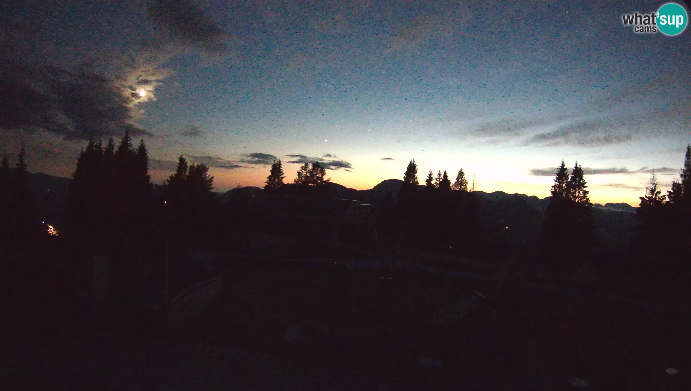 Webcam Počivalo – Alpska Perla | Vista live dalla stazione sciistica di Cerkno