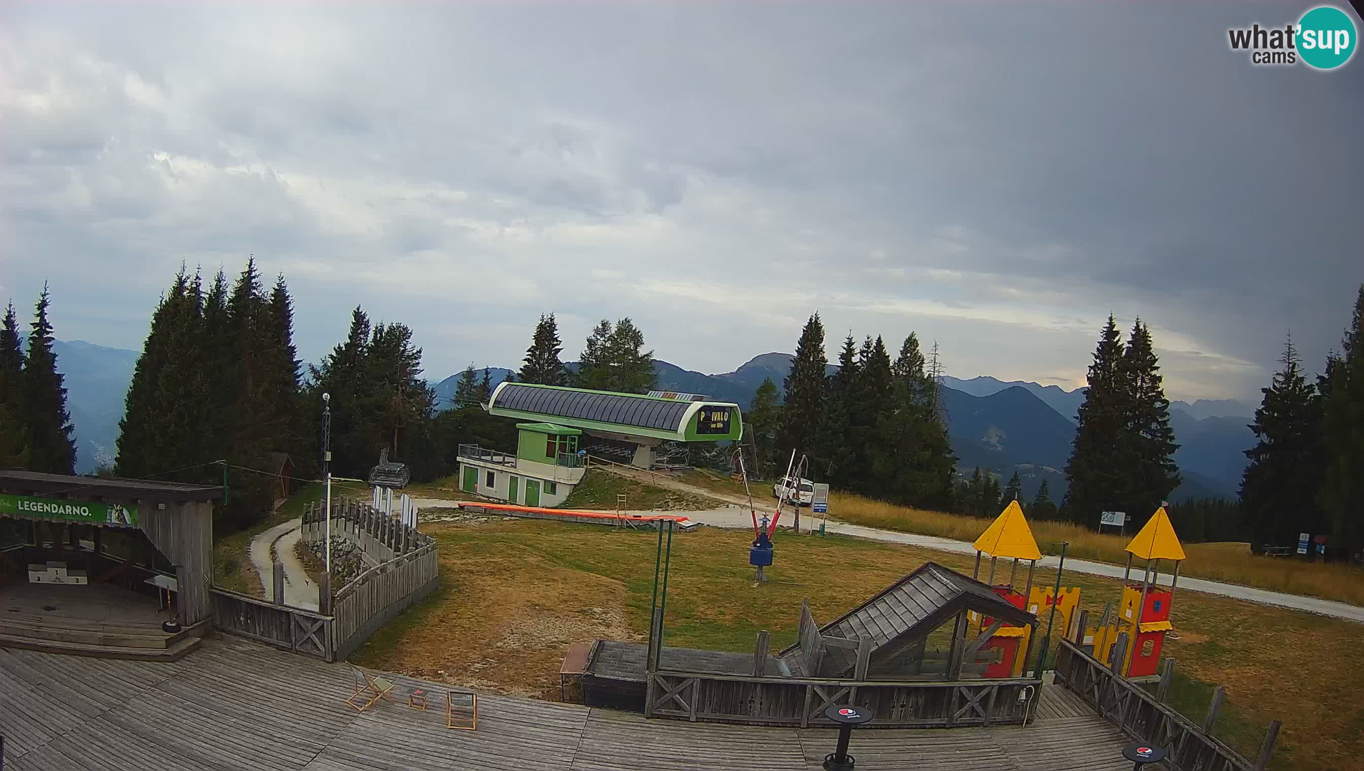 Webcam Počivalo – Alpska Perla | Vista live dalla stazione sciistica di Cerkno