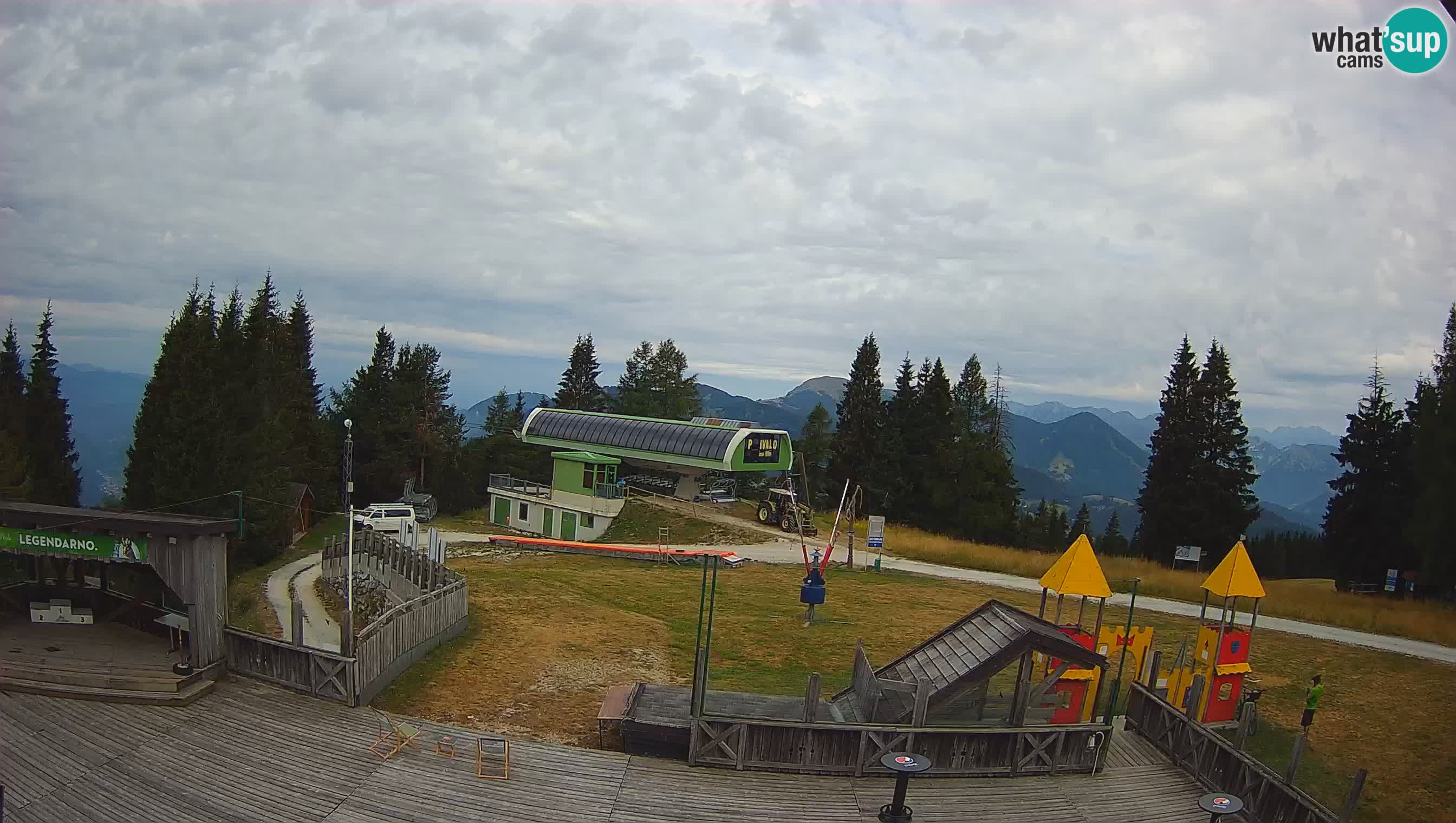Webcam Počivalo – Alpska Perla | Vista live dalla stazione sciistica di Cerkno