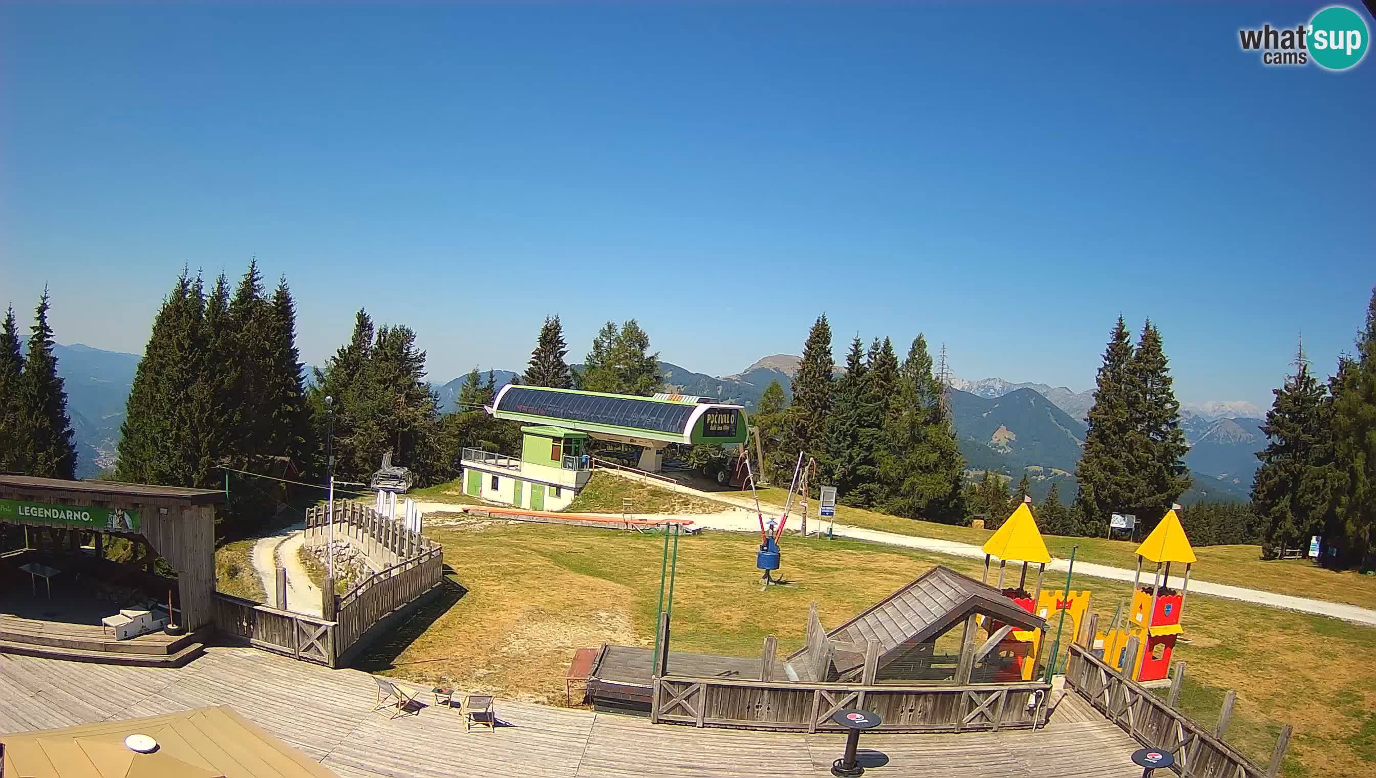 Webcam Počivalo – Alpska Perla | Vista live dalla stazione sciistica di Cerkno
