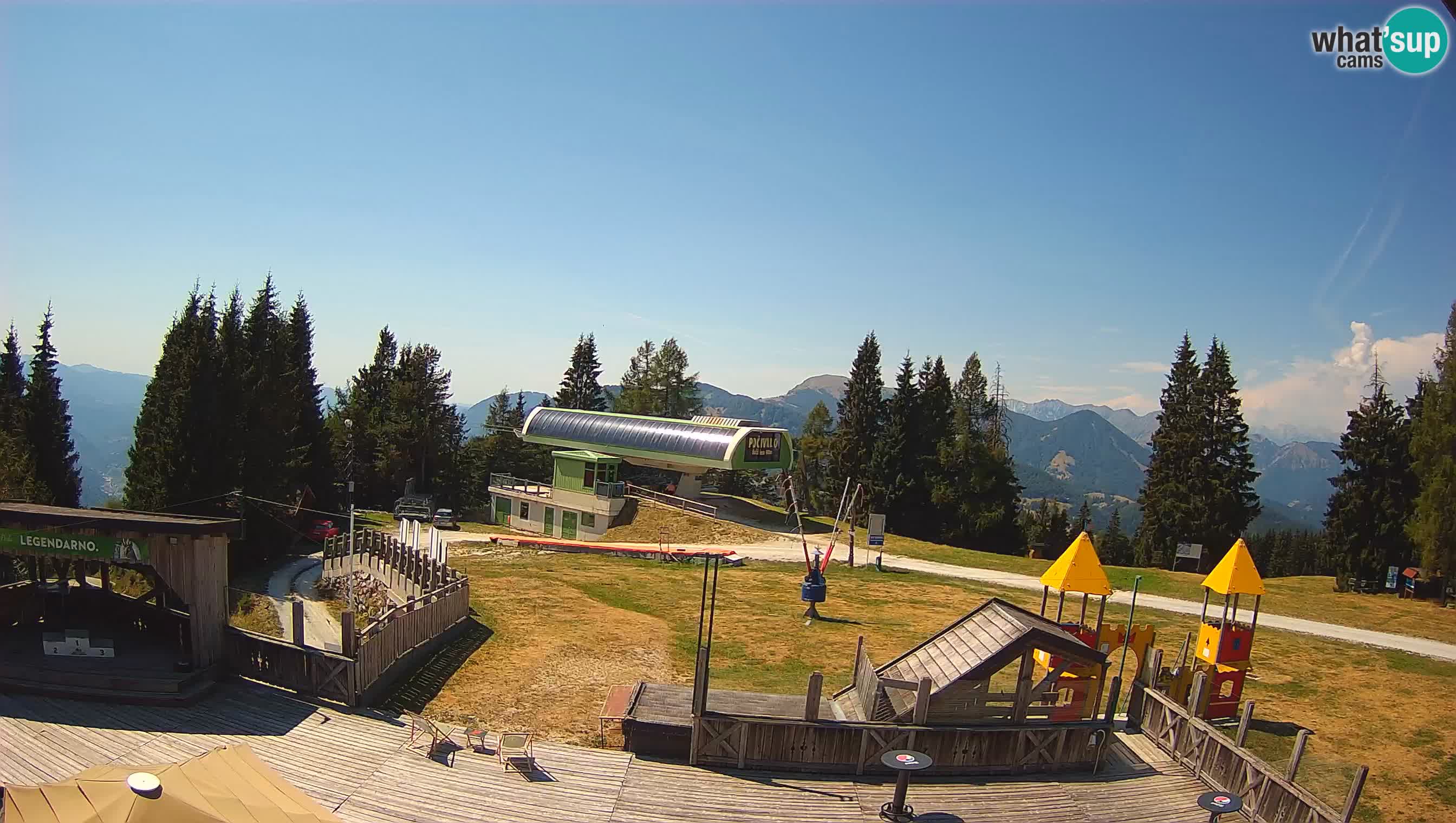 Webcam Počivalo – Alpska Perla | Vista live dalla stazione sciistica di Cerkno