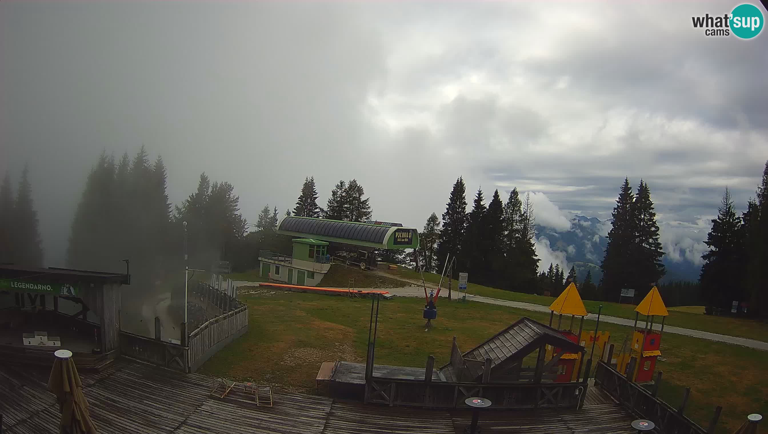 Webcam Počivalo – Alpska Perla | Vista live dalla stazione sciistica di Cerkno