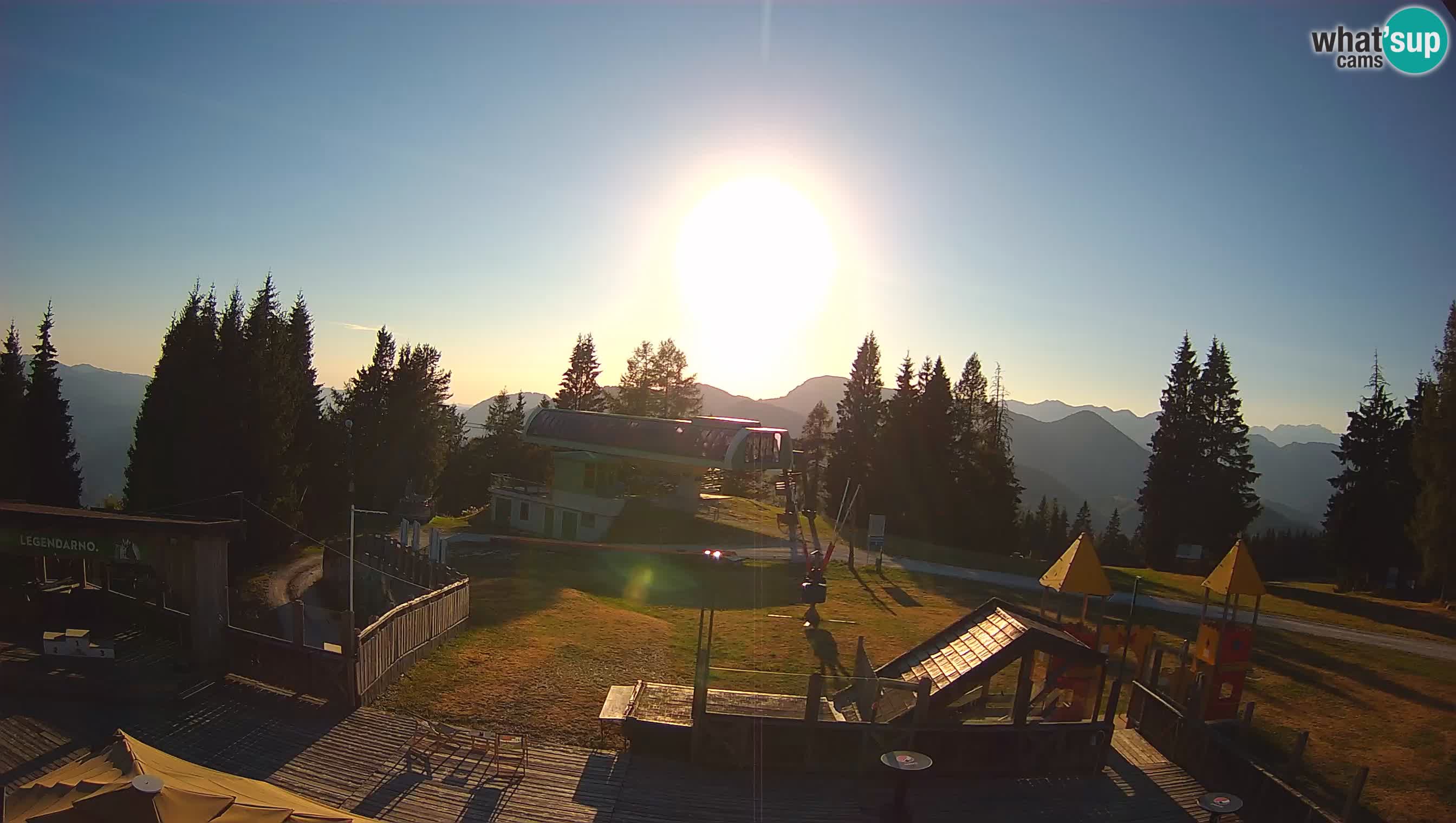 Cámara web Počivalo – Alpska Perla | Vista en vivo desde la estación de esquí Cerkno