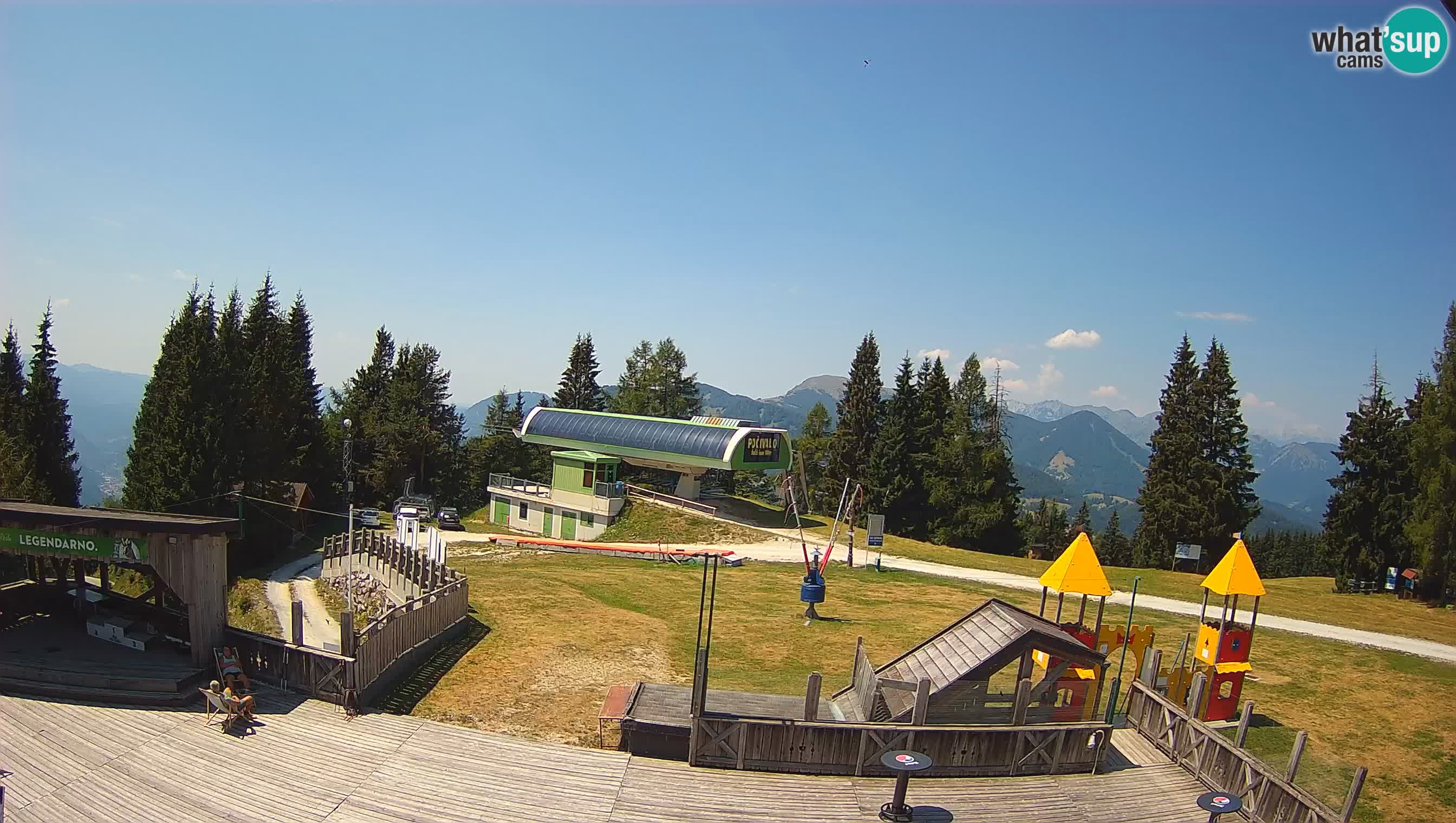 Webcam de la station de ski des Alpes slovènes à Cerkno Počivalo