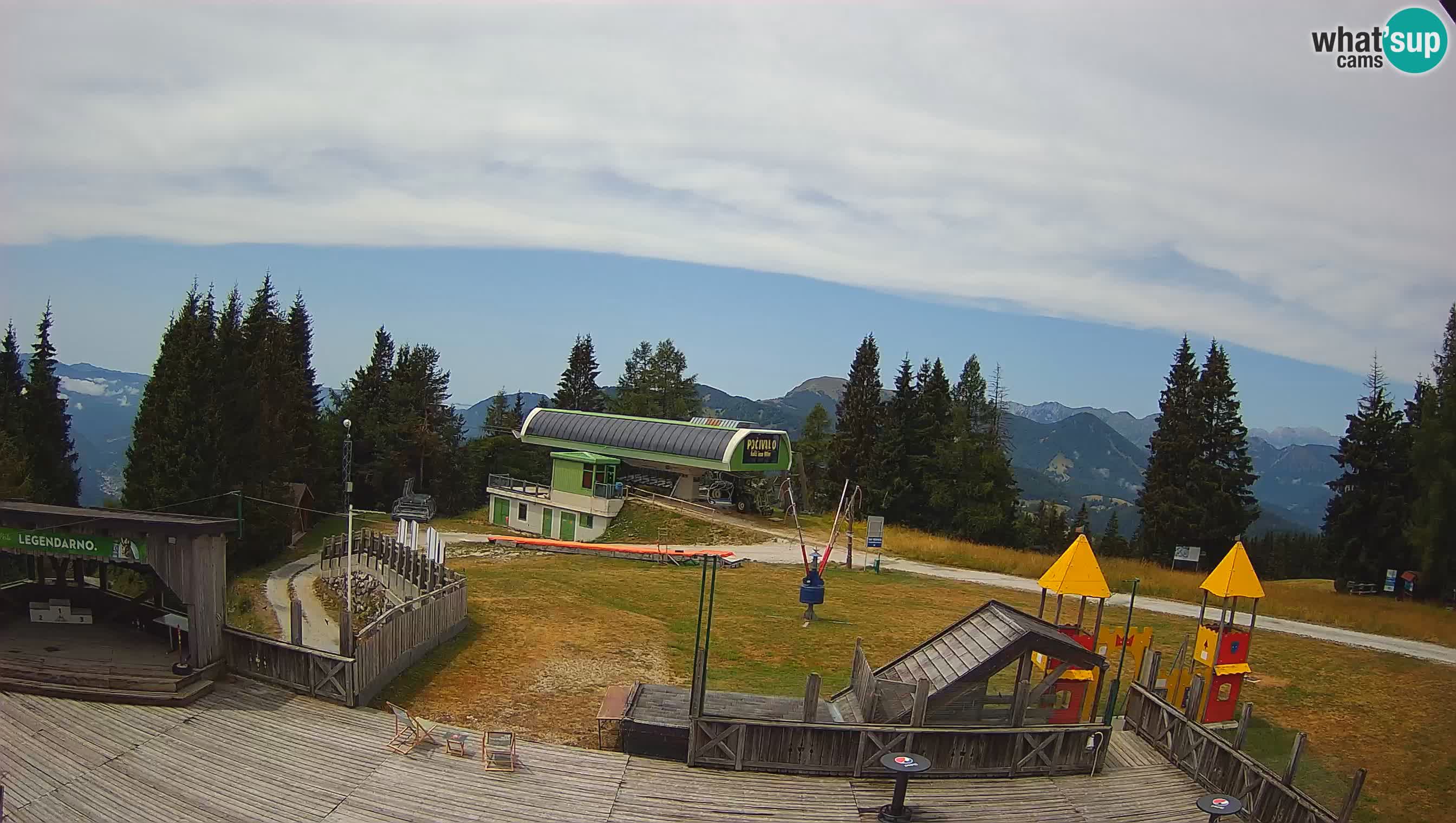 Cámara web Počivalo – Alpska Perla | Vista en vivo desde la estación de esquí Cerkno
