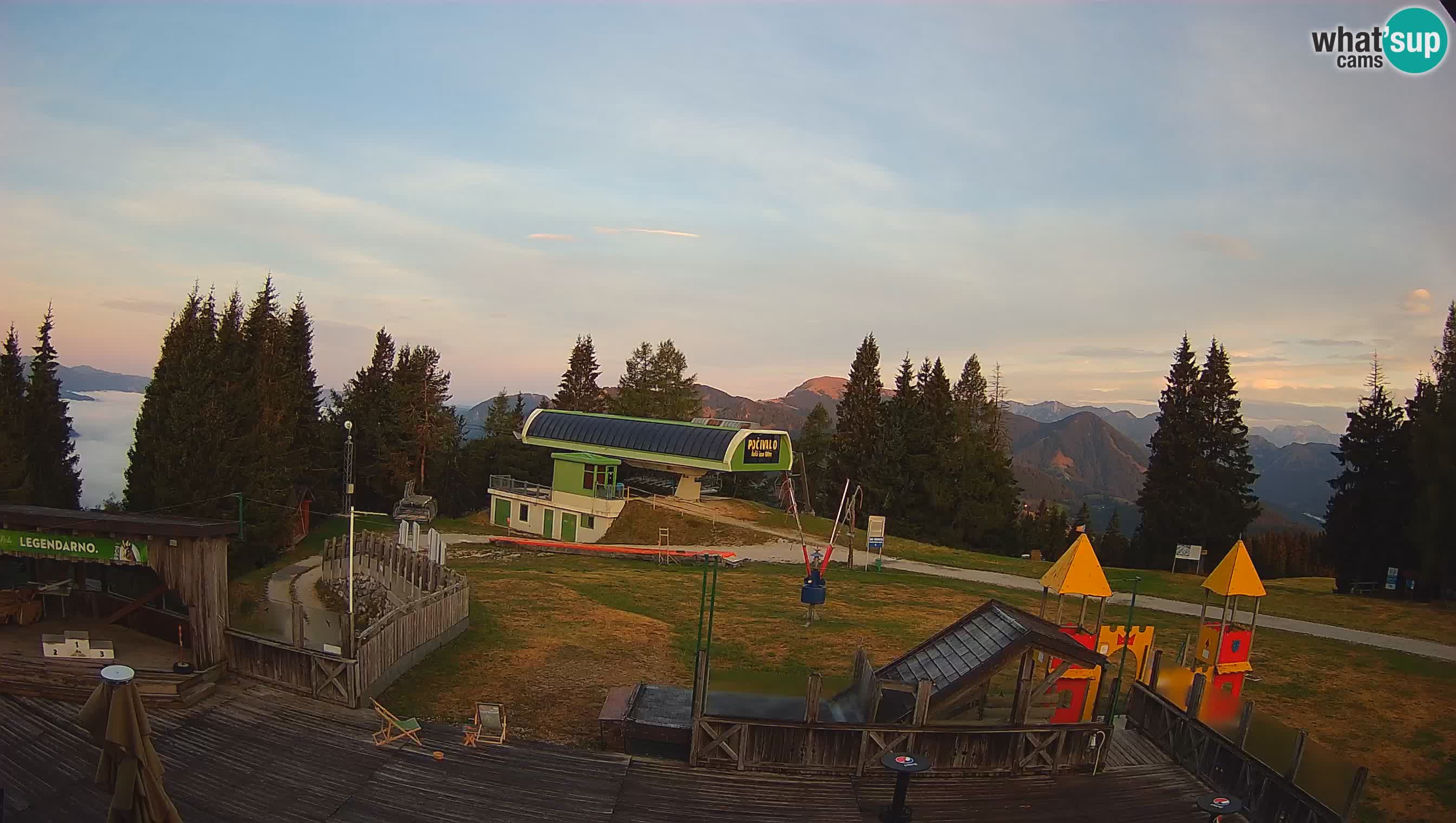 Cámara web Počivalo – Alpska Perla | Vista en vivo desde la estación de esquí Cerkno