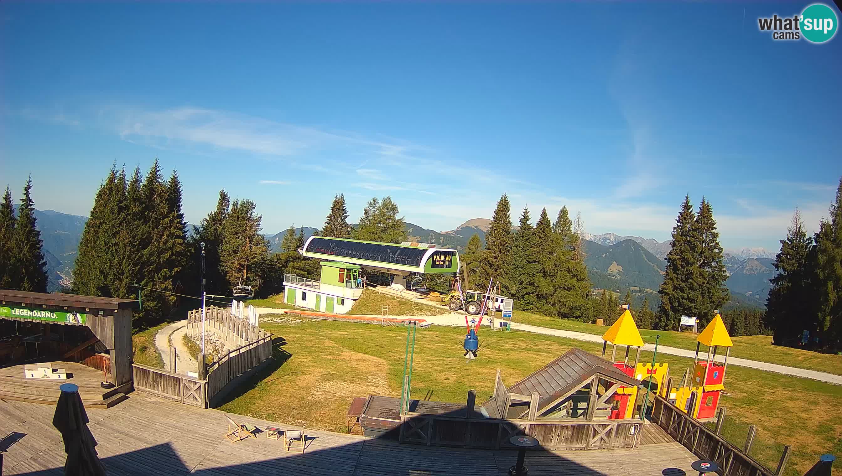 Webcam Počivalo – Alpska Perla | Vista live dalla stazione sciistica di Cerkno