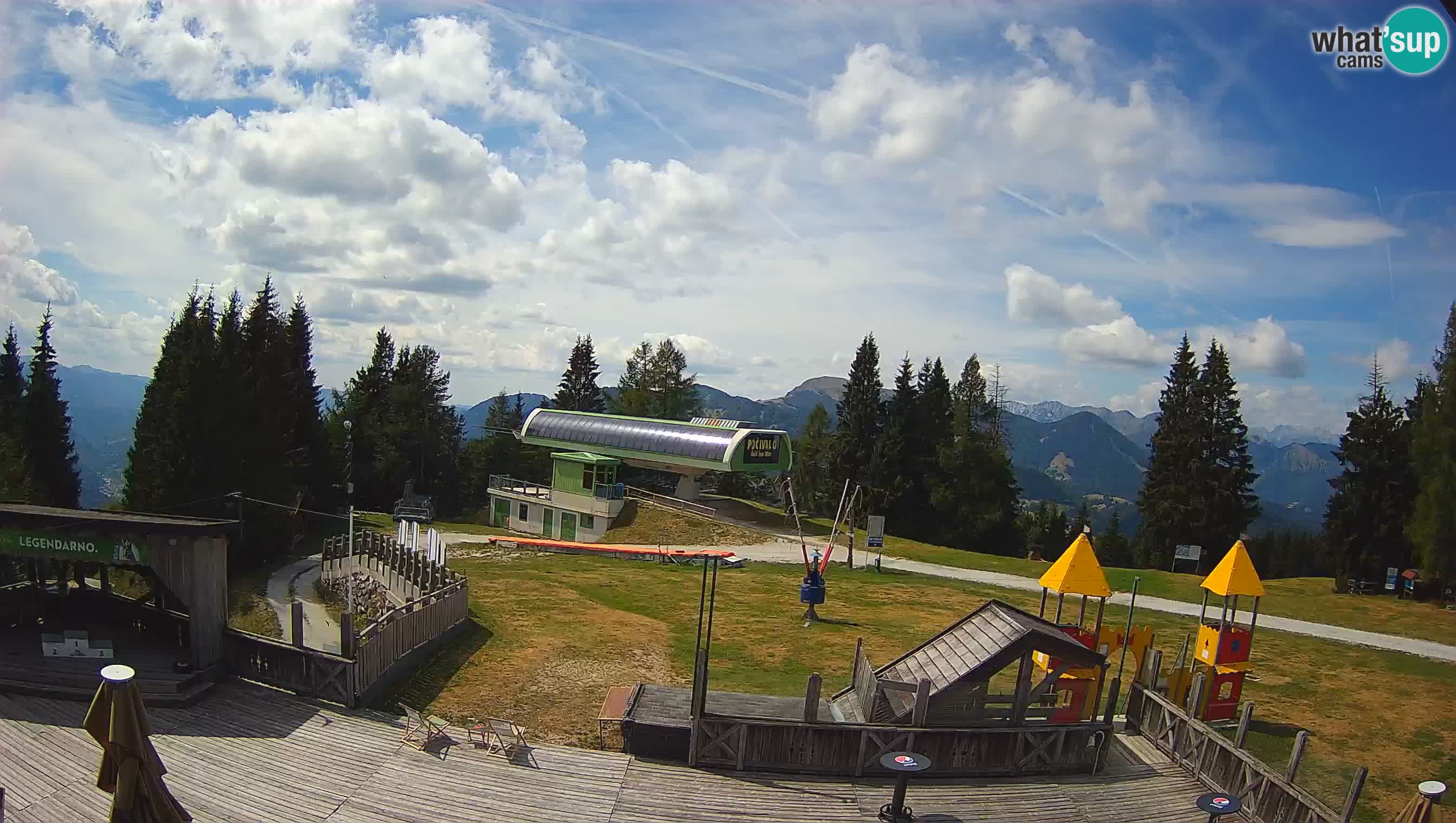 Web kamera Počivalo – Alpska Perla | Pogled uživo sa skijališta Cerkno