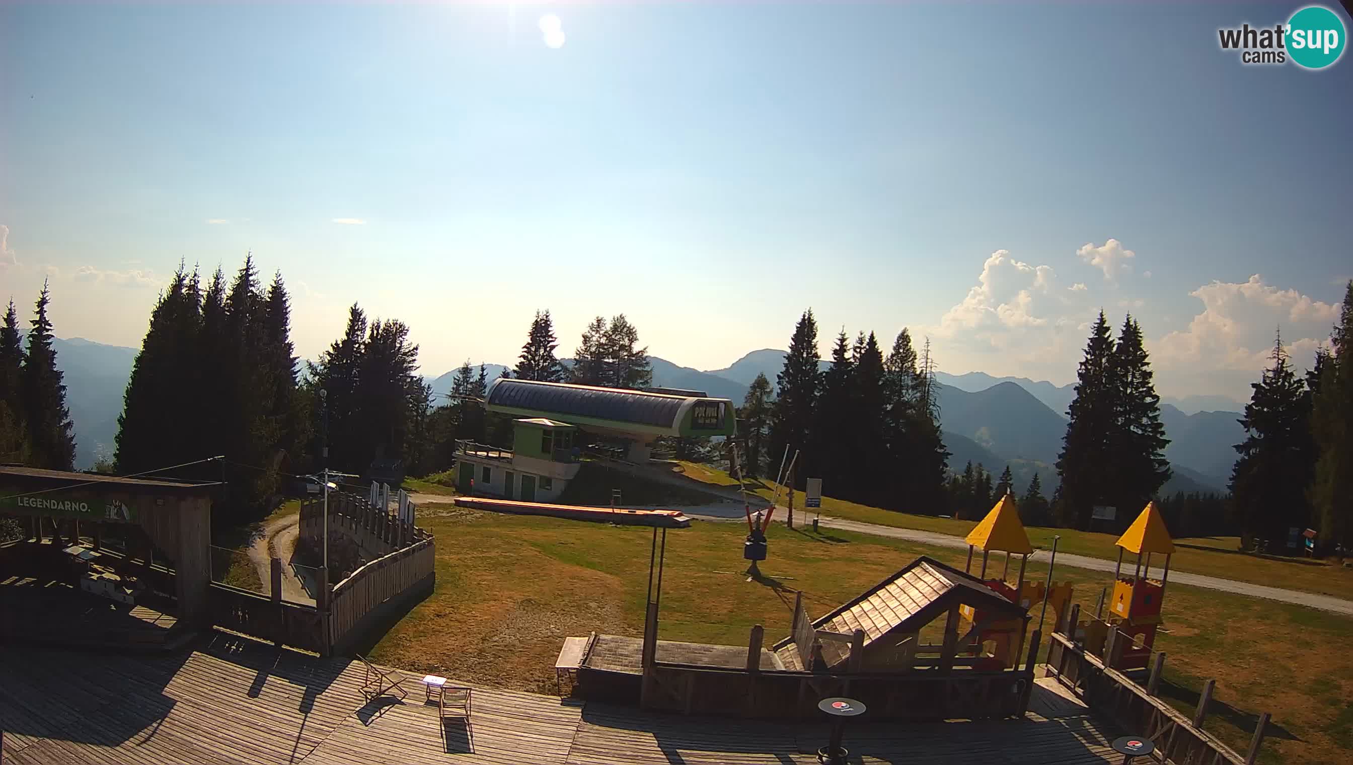 Webcam de la station de ski des Alpes slovènes à Cerkno Počivalo