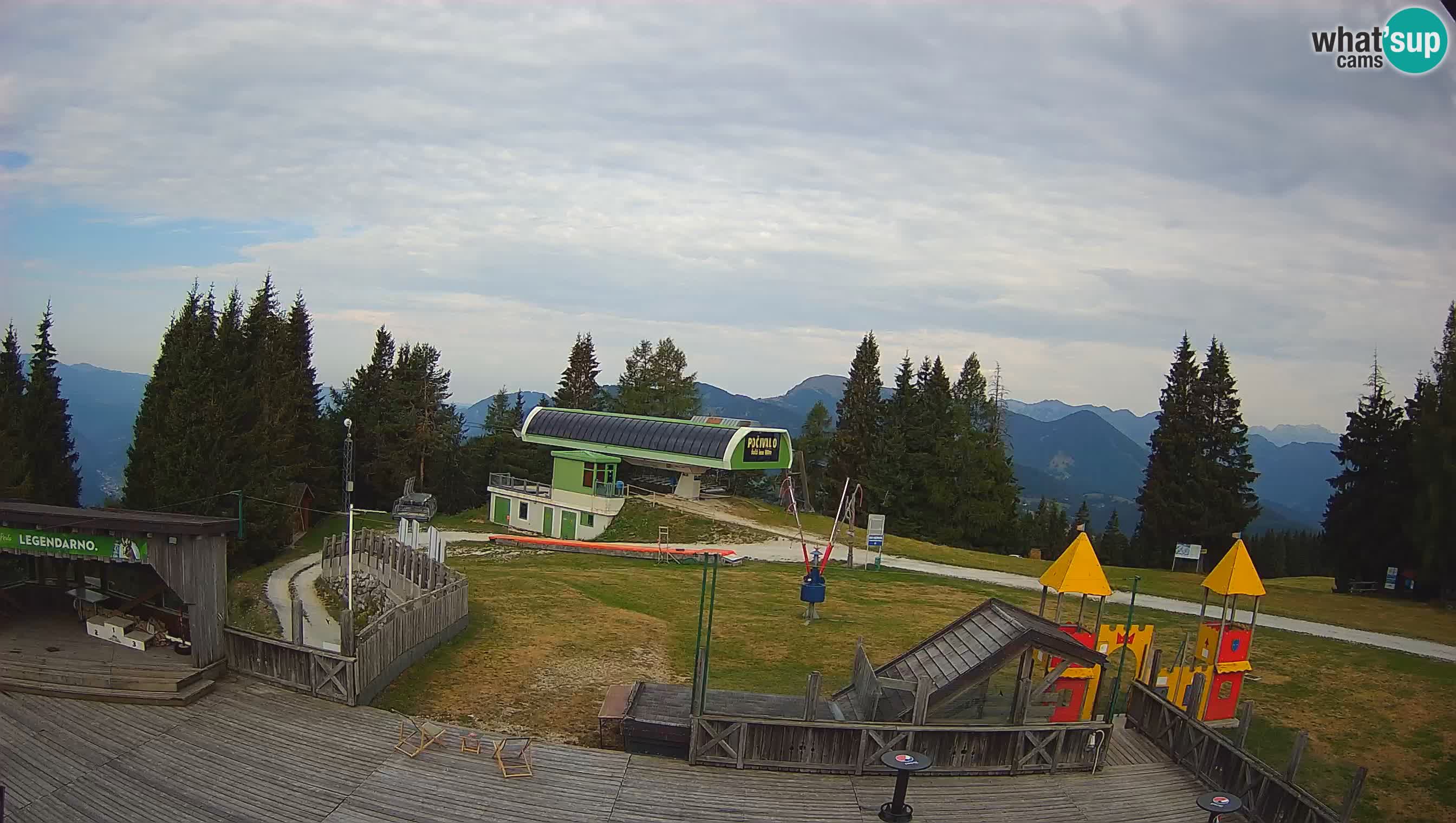 Webcam Počivalo – Alpska Perla | Vista live dalla stazione sciistica di Cerkno