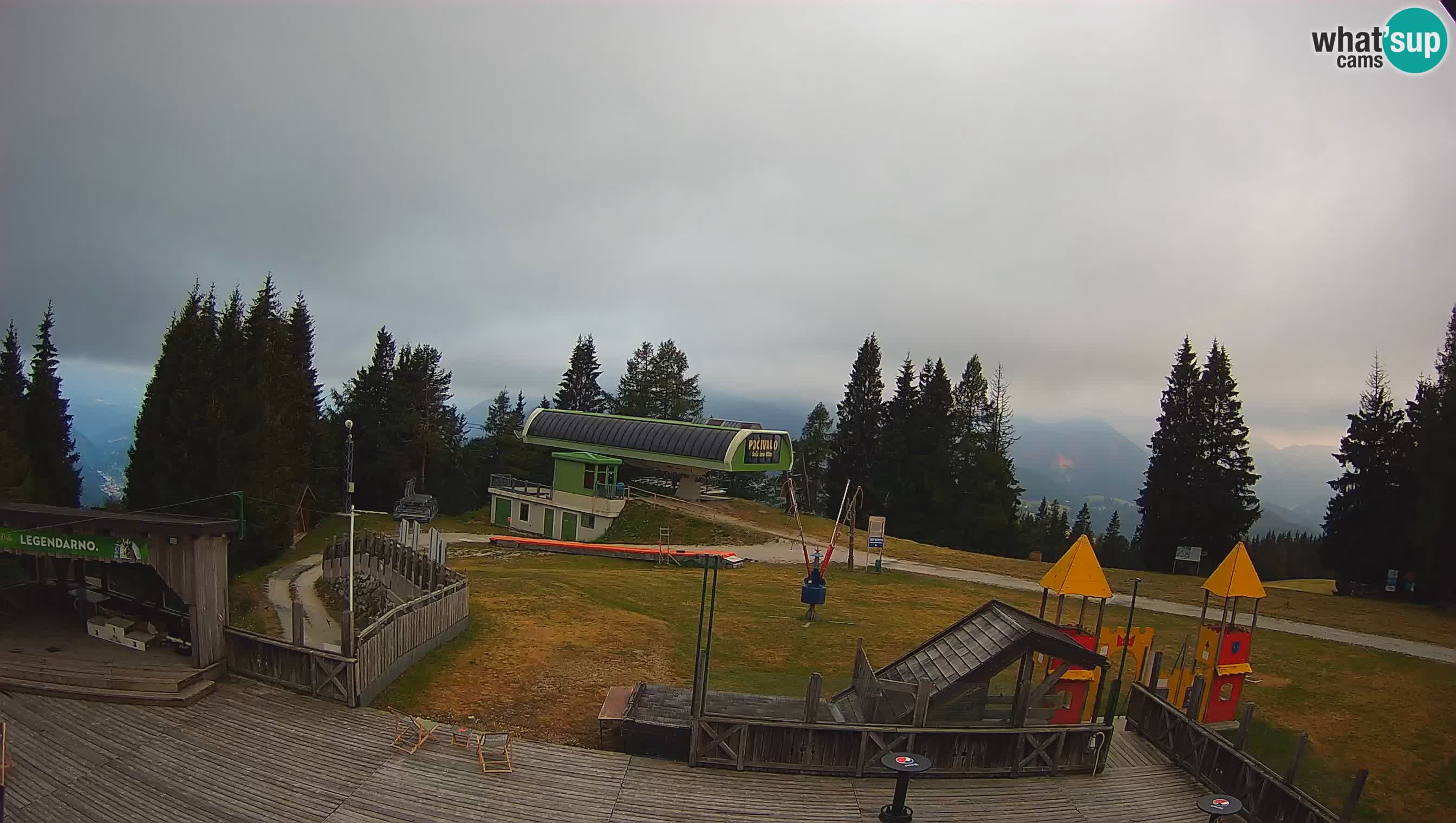 Web kamera Počivalo – Alpska Perla | Pogled uživo sa skijališta Cerkno