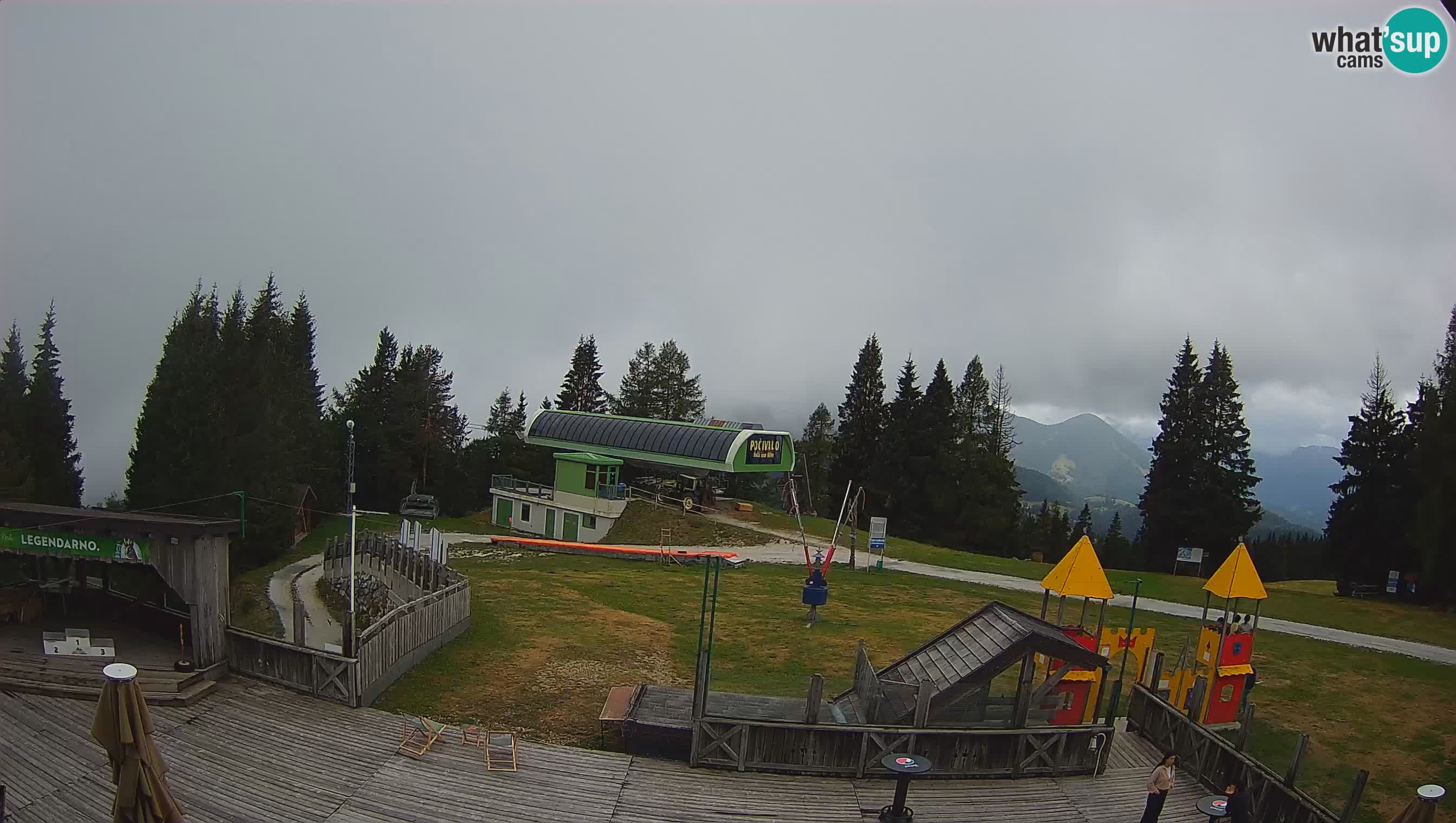 Webcam Počivalo – Alpska Perla | Vista live dalla stazione sciistica di Cerkno