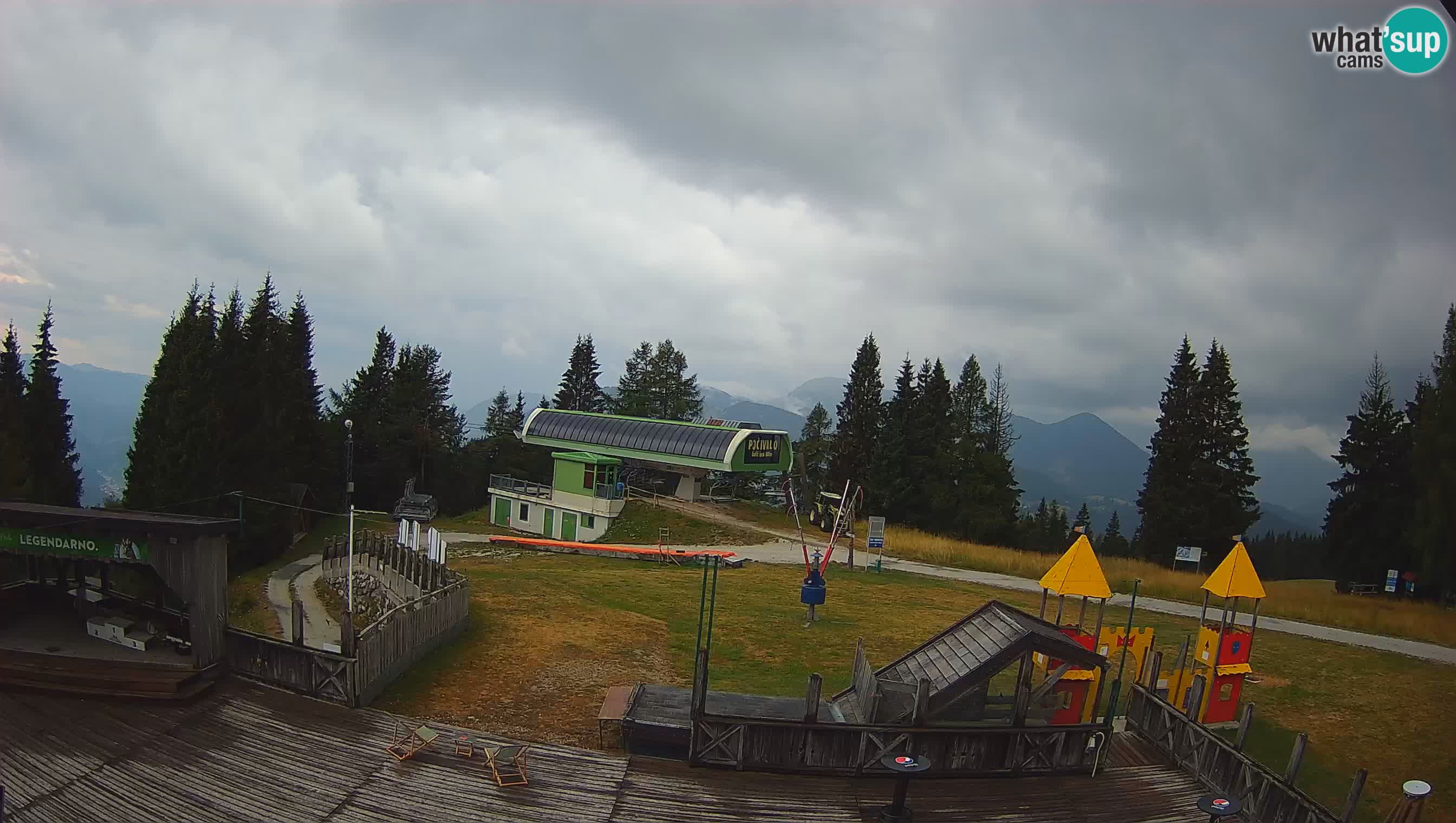 Cámara web Počivalo – Alpska Perla | Vista en vivo desde la estación de esquí Cerkno