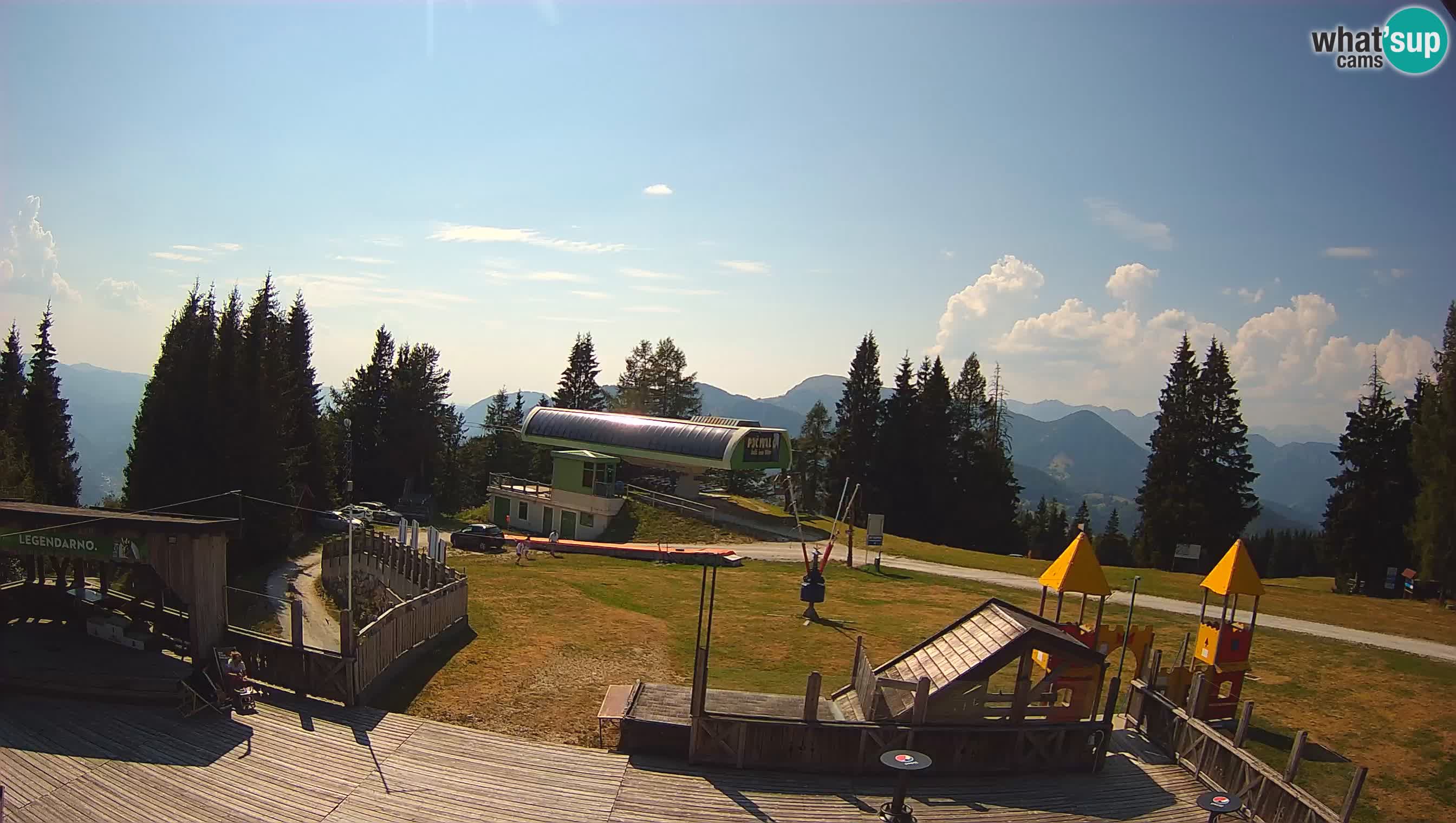 Webcam Počivalo – Alpska Perla | Vista live dalla stazione sciistica di Cerkno