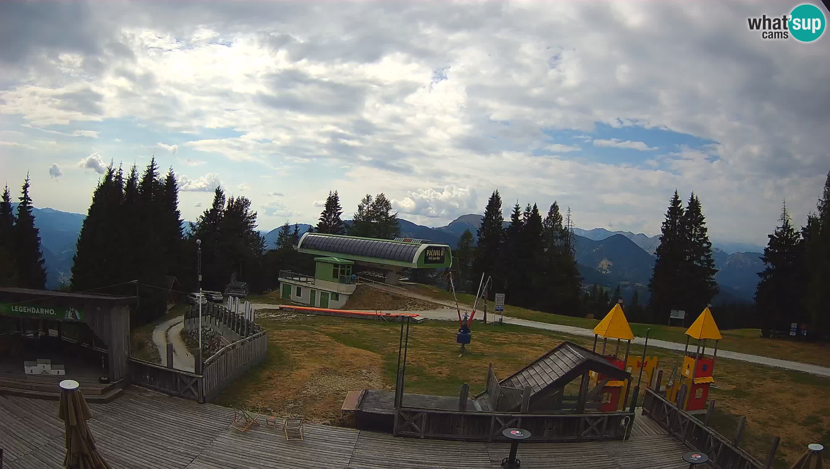 Webcam de la station de ski des Alpes slovènes à Cerkno Počivalo