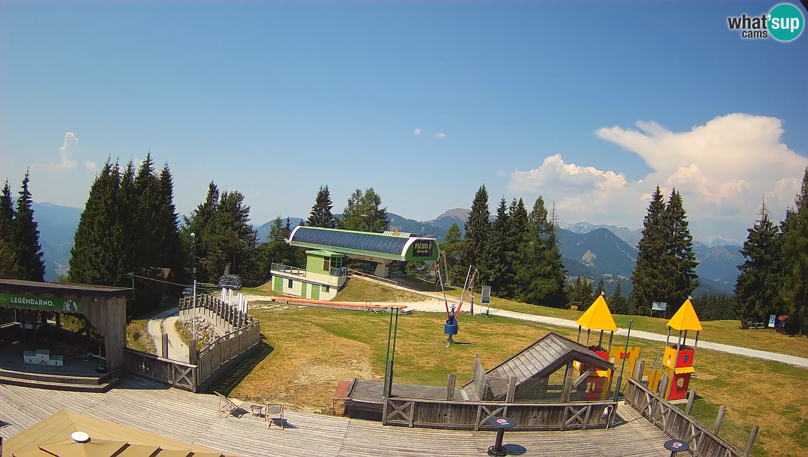Webcam Počivalo – Alpska Perla | Vista live dalla stazione sciistica di Cerkno