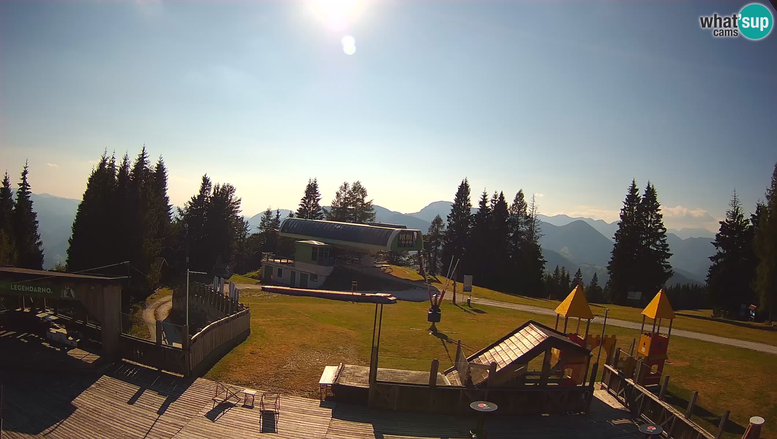 Webcam Počivalo – Alpska Perla | Vista live dalla stazione sciistica di Cerkno