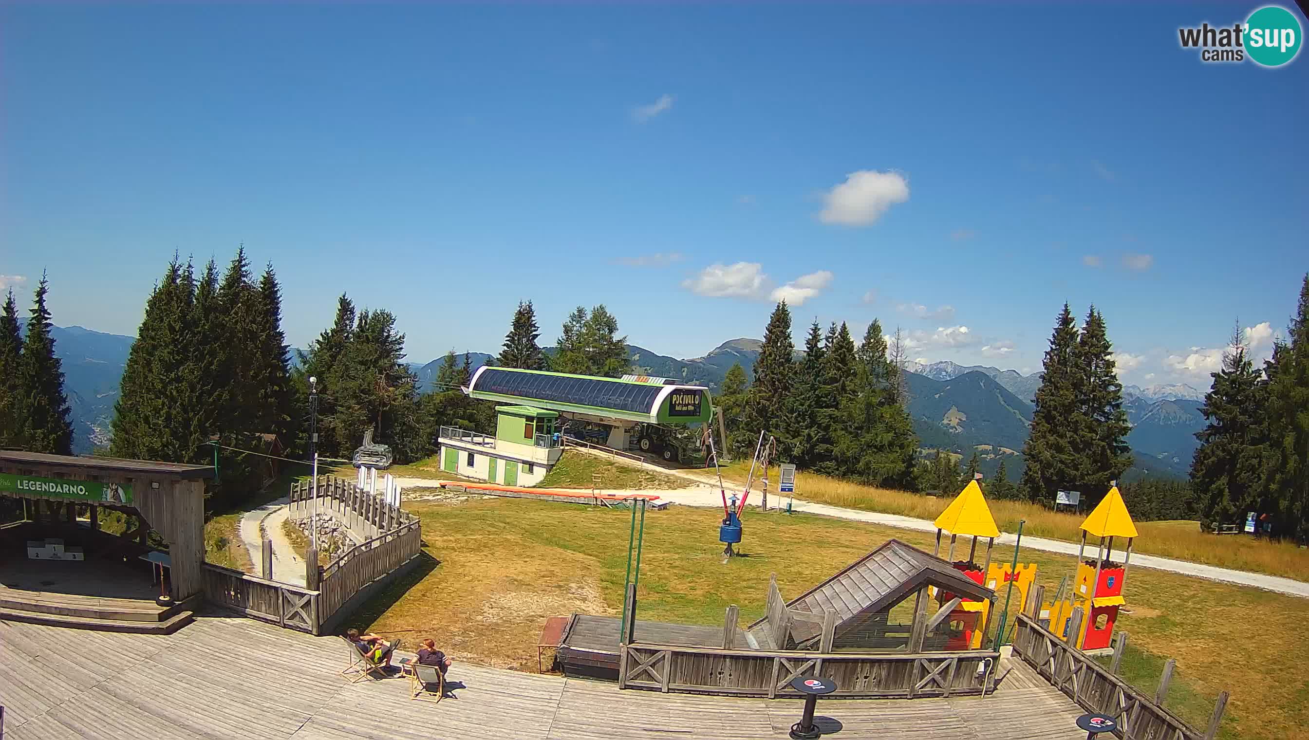 Webcam de la station de ski des Alpes slovènes à Cerkno Počivalo