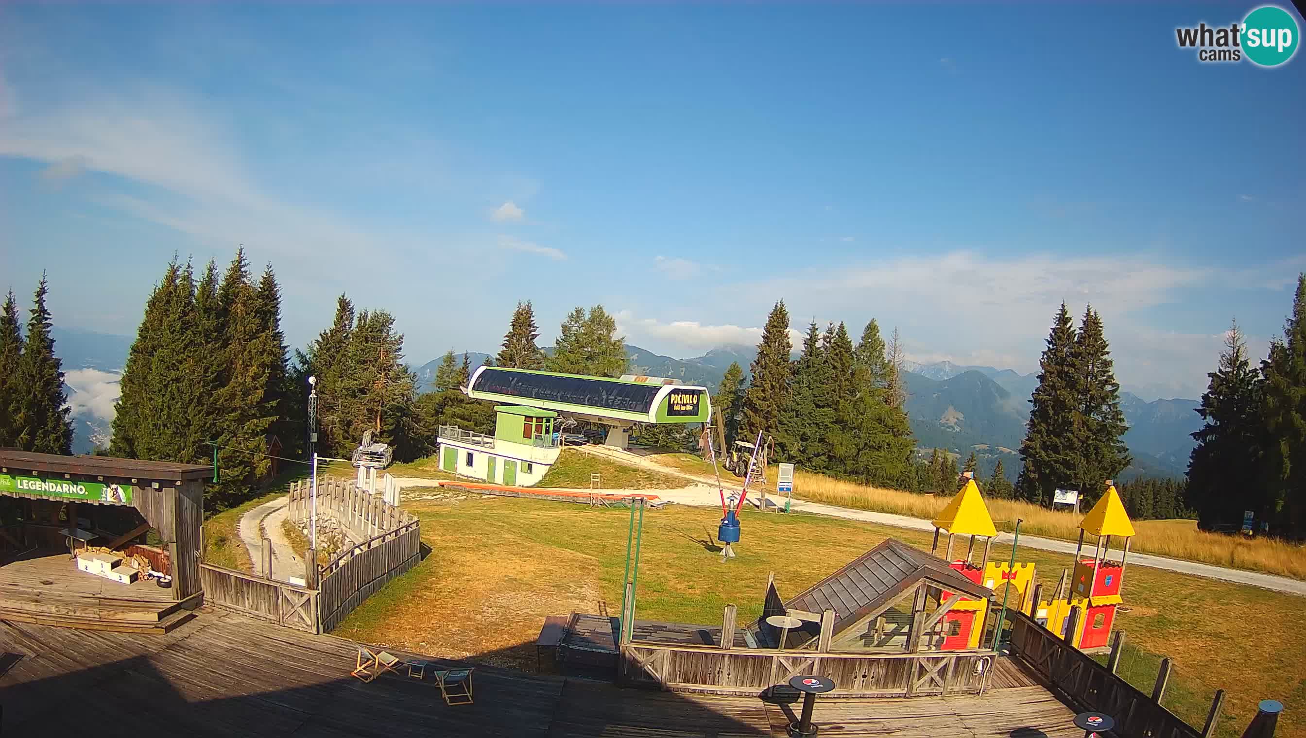 Web kamera Počivalo – Alpska Perla | Pogled uživo sa skijališta Cerkno