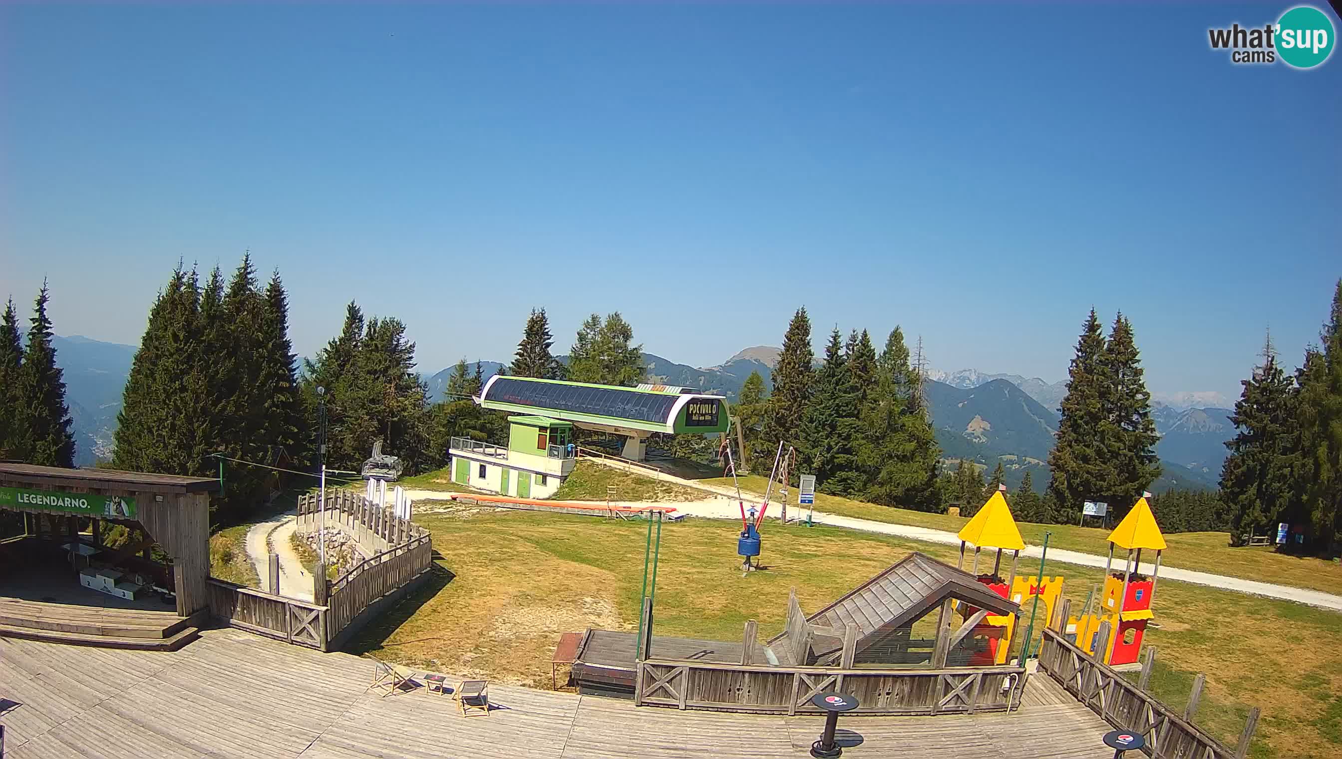 Webcam Počivalo – Alpska Perla | Vista live dalla stazione sciistica di Cerkno