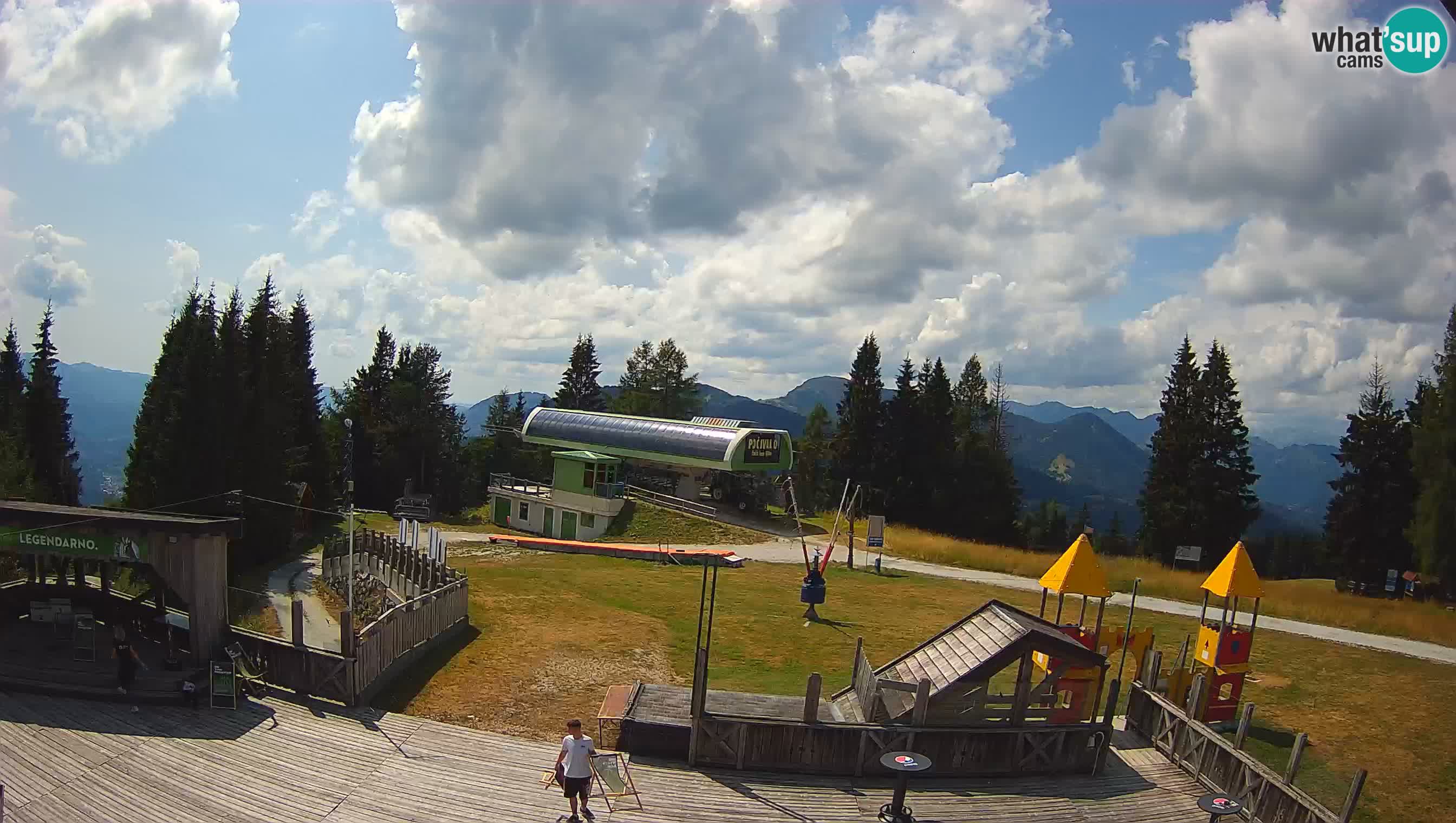 Webcam de la station de ski des Alpes slovènes à Cerkno Počivalo