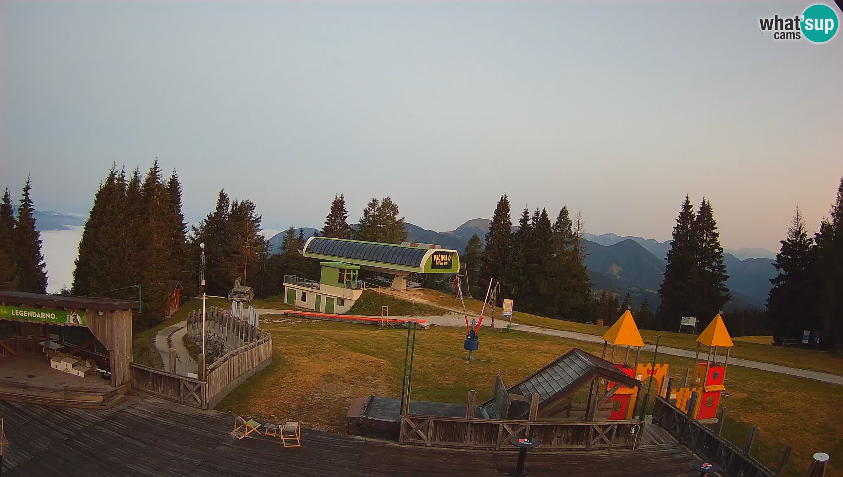 Cámara web Počivalo – Alpska Perla | Vista en vivo desde la estación de esquí Cerkno