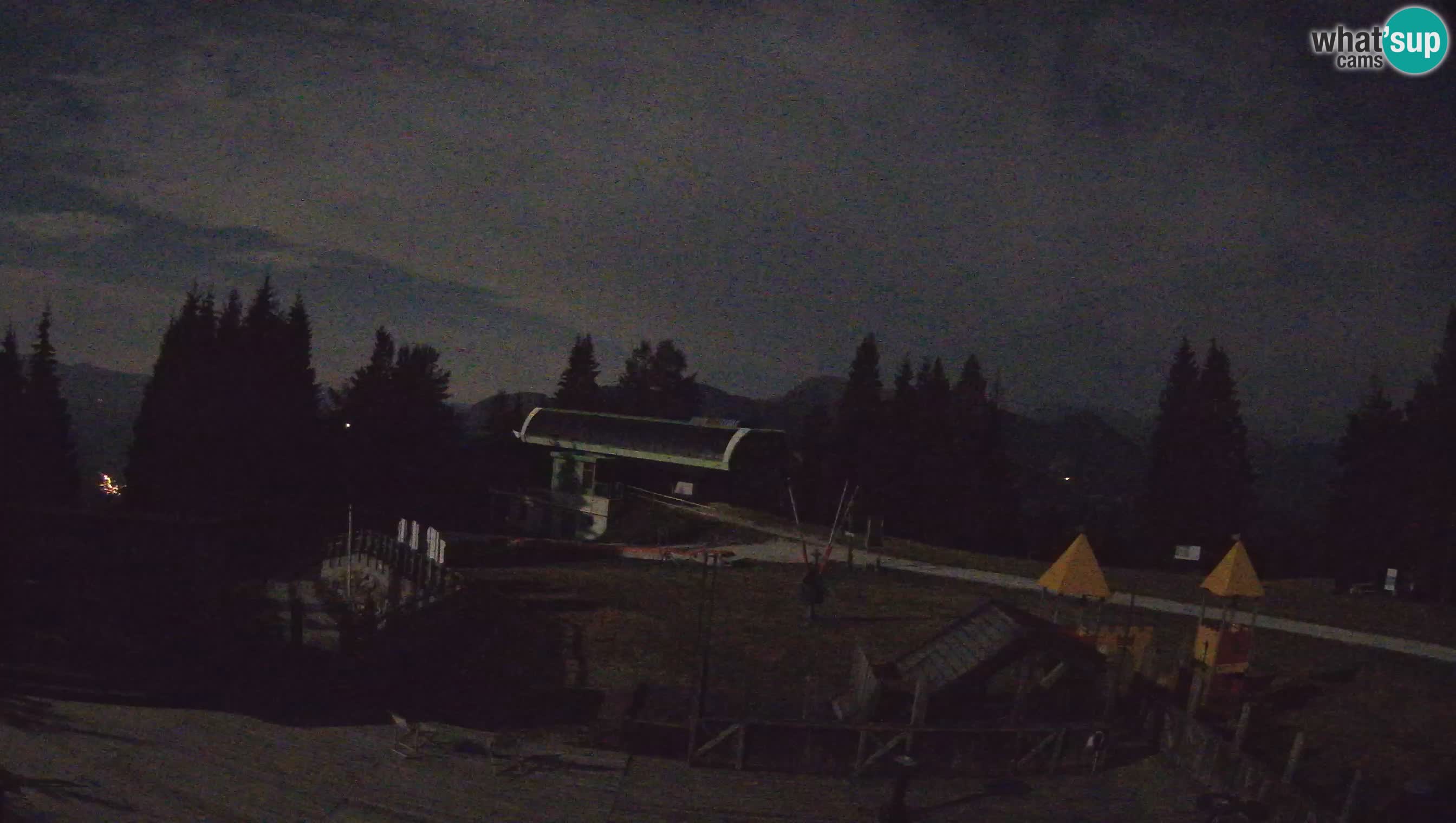 Webcam de la station de ski des Alpes slovènes à Cerkno Počivalo
