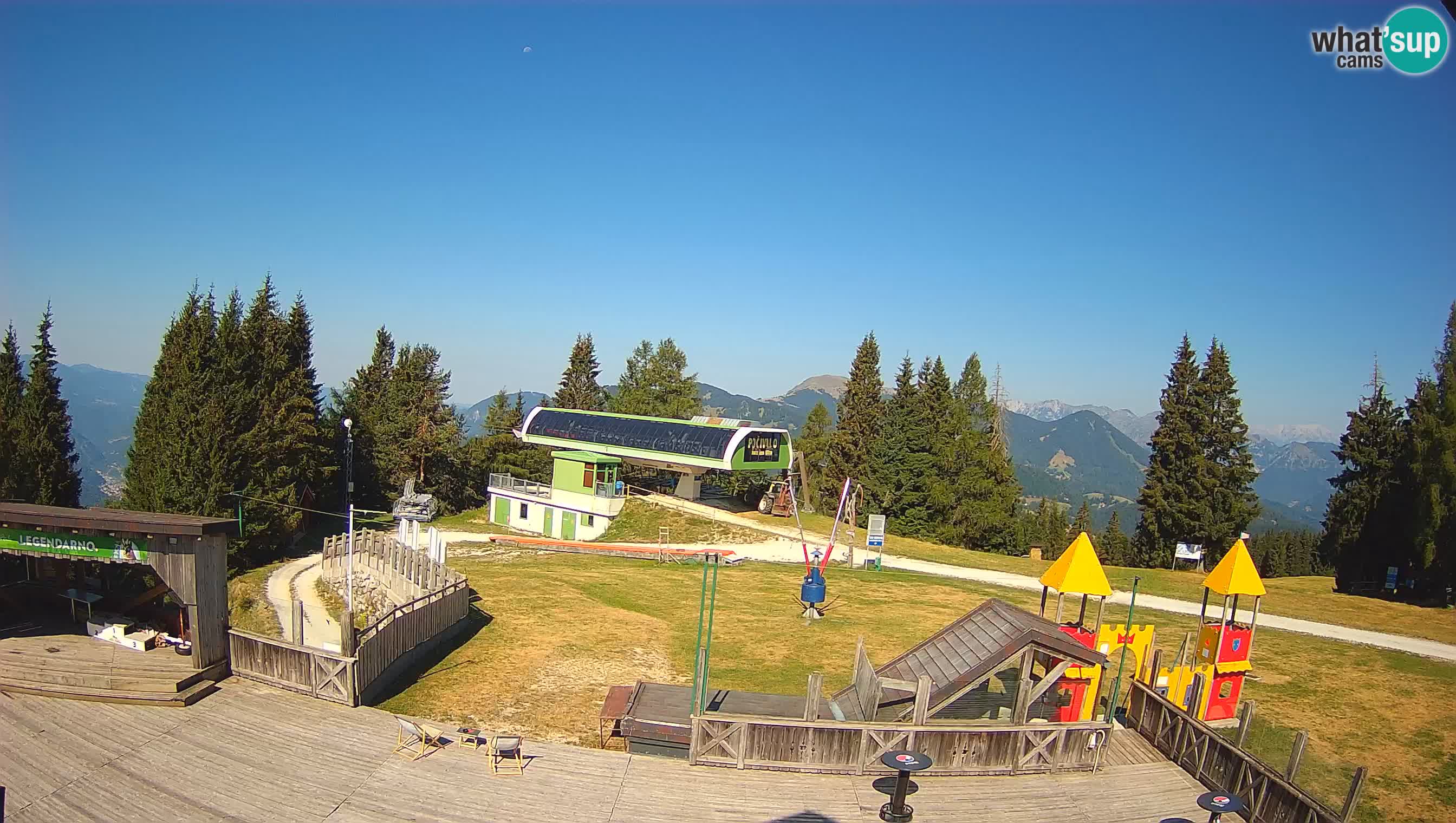 Webcam Počivalo – Alpska Perla | Vista live dalla stazione sciistica di Cerkno