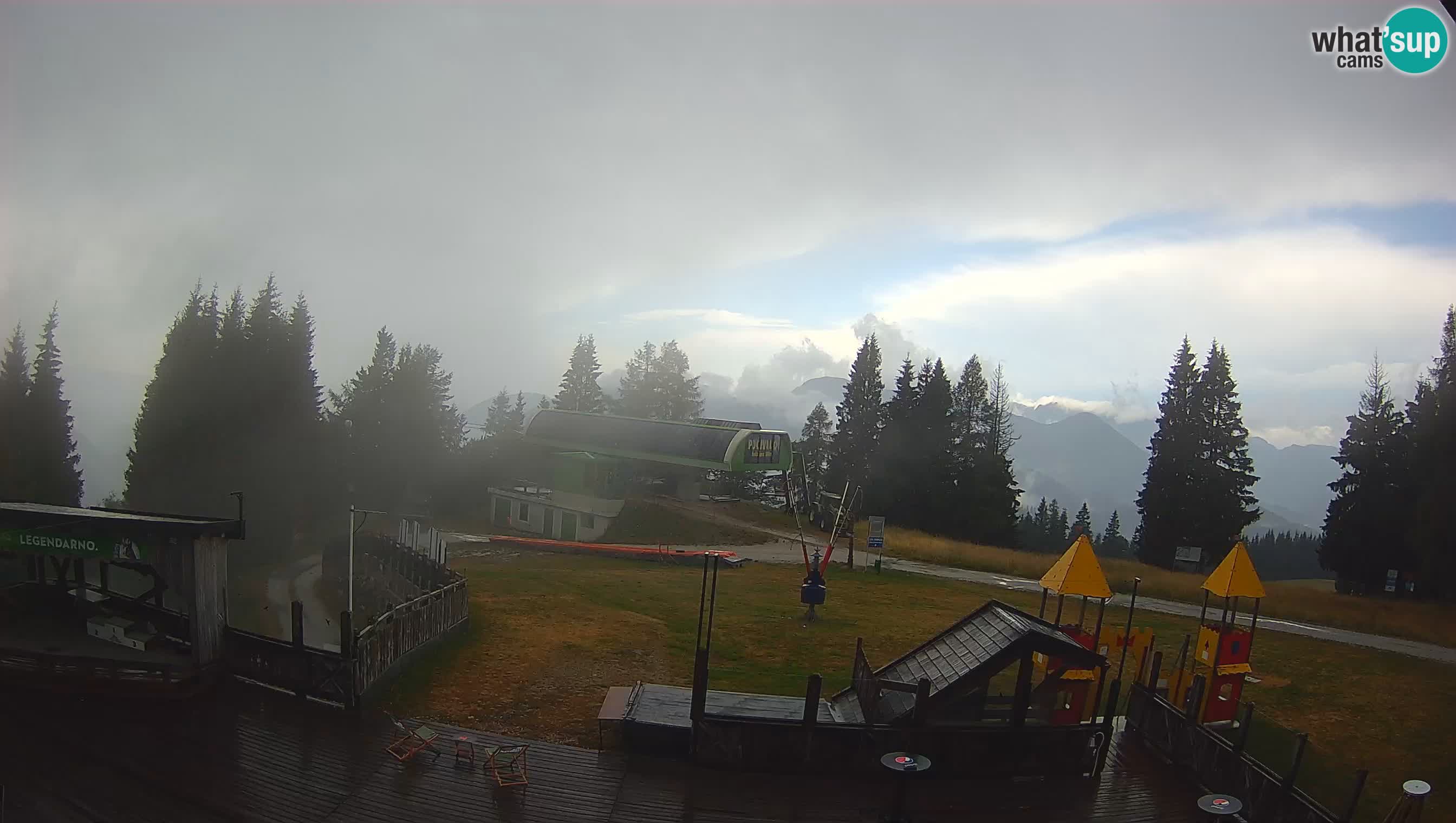 Webcam de la station de ski des Alpes slovènes à Cerkno Počivalo