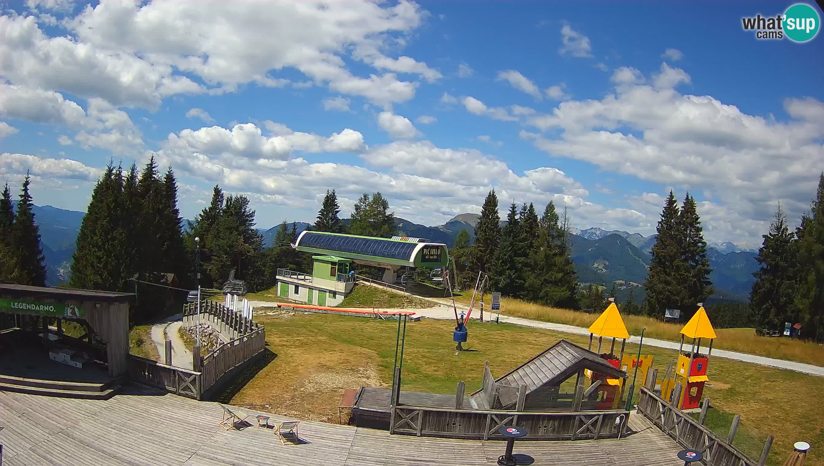 Webcam Počivalo – Alpska Perla | Vista live dalla stazione sciistica di Cerkno