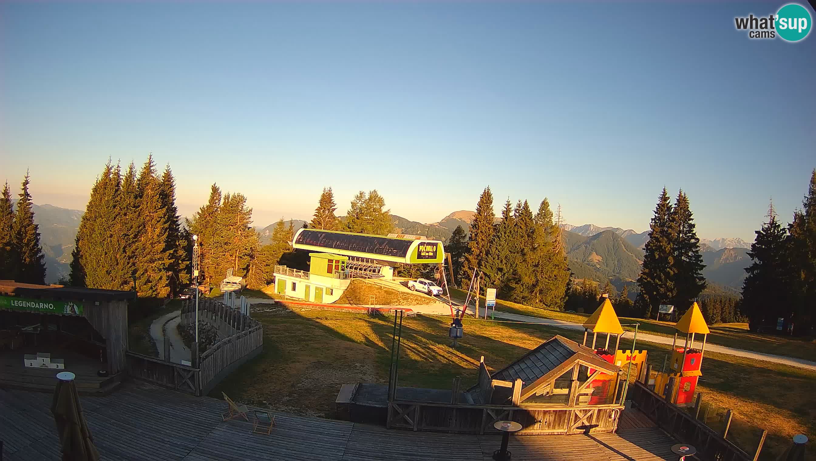 Webcam Počivalo – Alpska Perla | Vista live dalla stazione sciistica di Cerkno