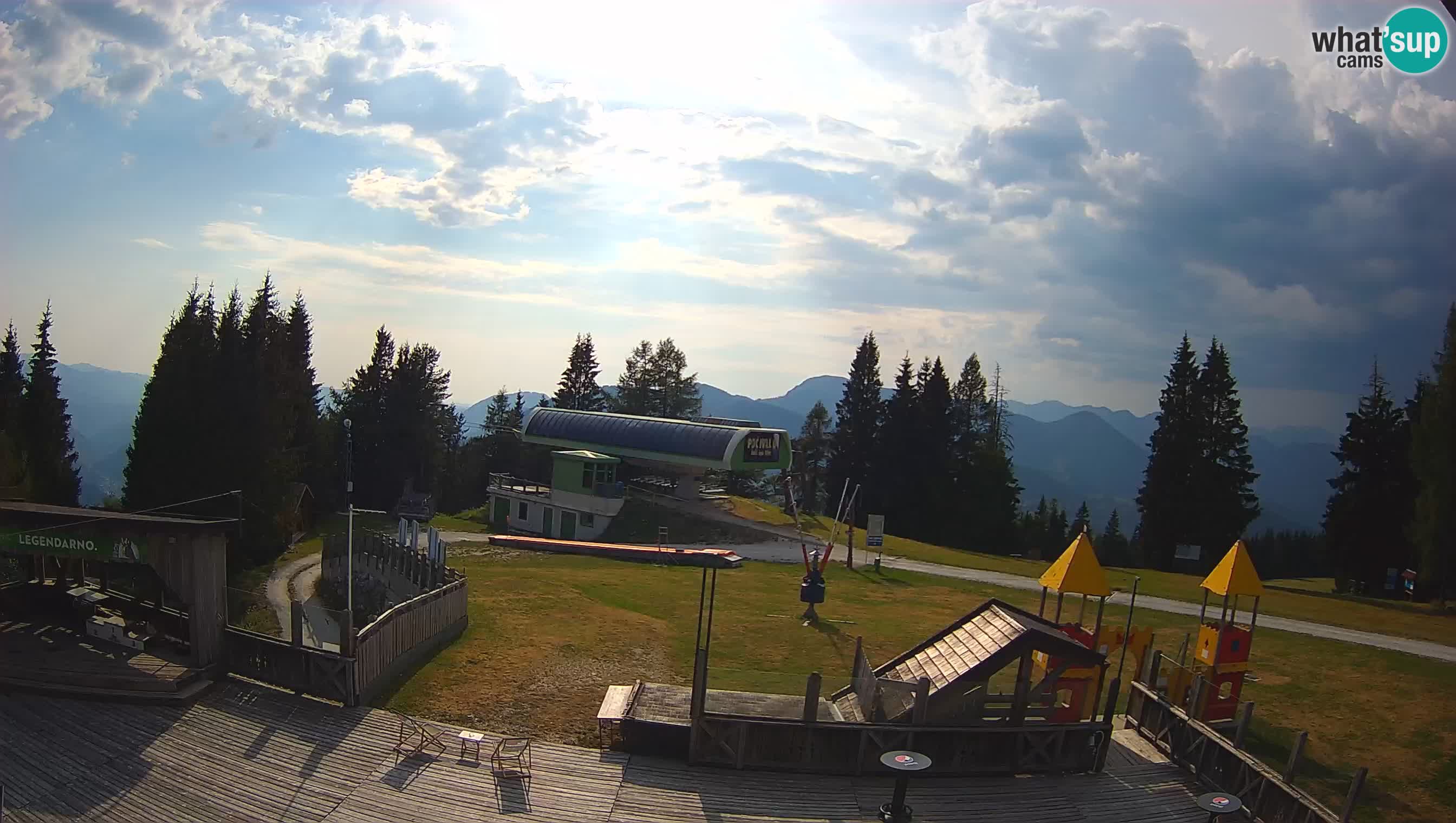 Webcam de la station de ski des Alpes slovènes à Cerkno Počivalo